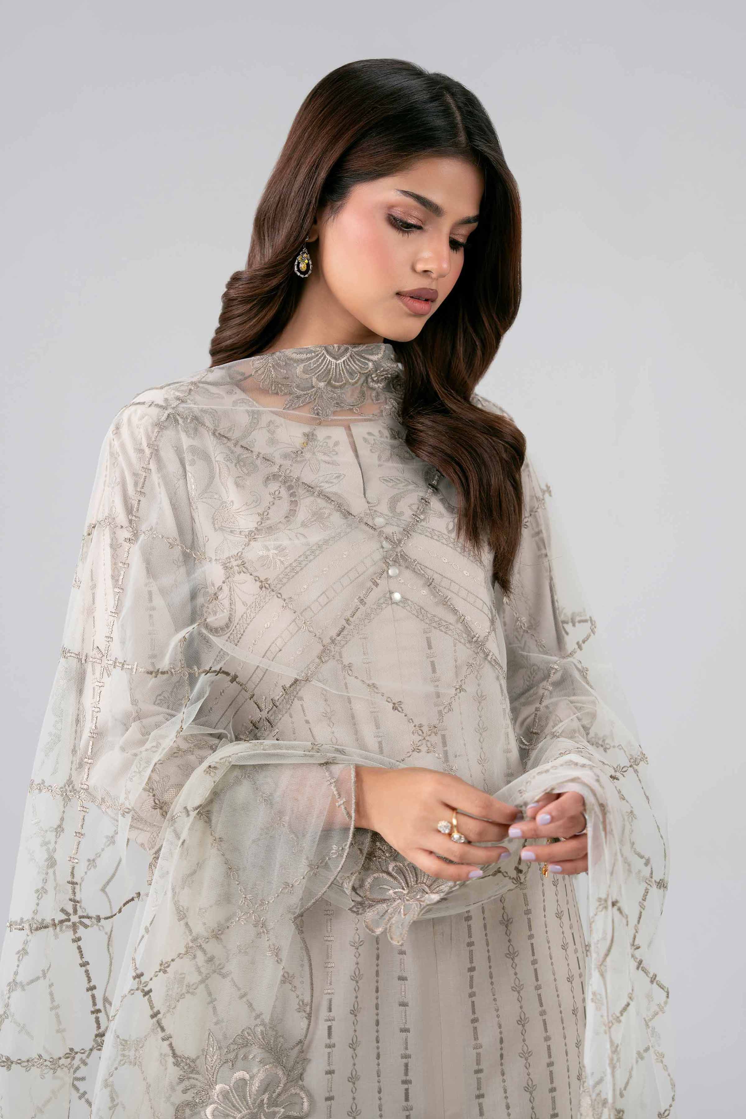 3 Piece - Embroidered Suit - KFS26-68