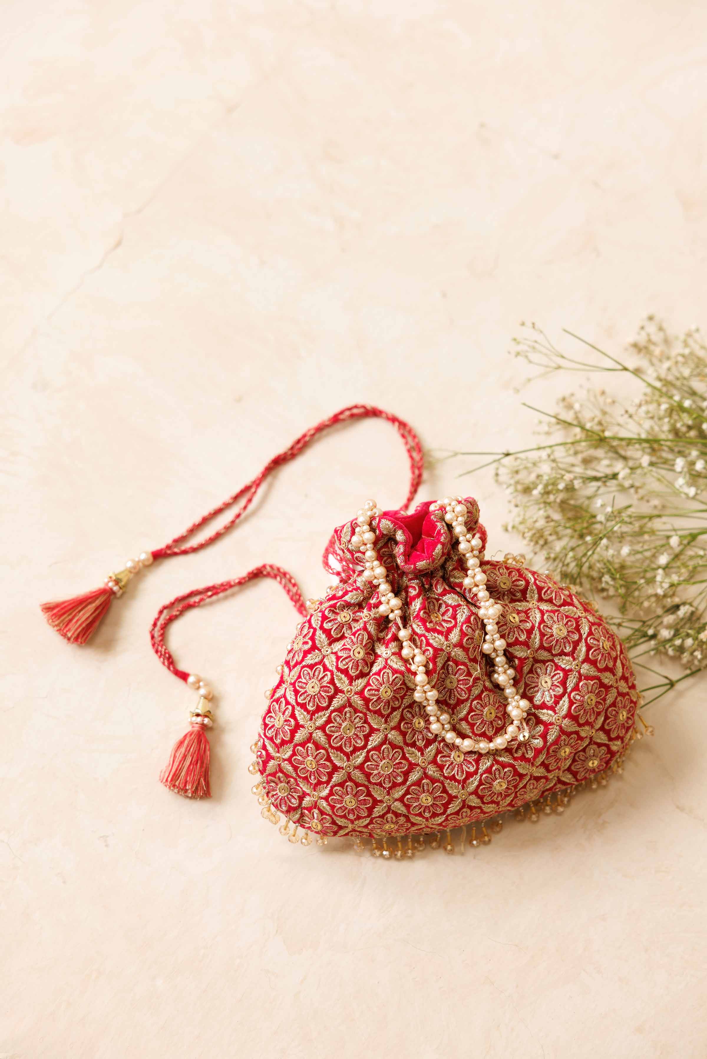 Embroidered Pouch - KFW25-150