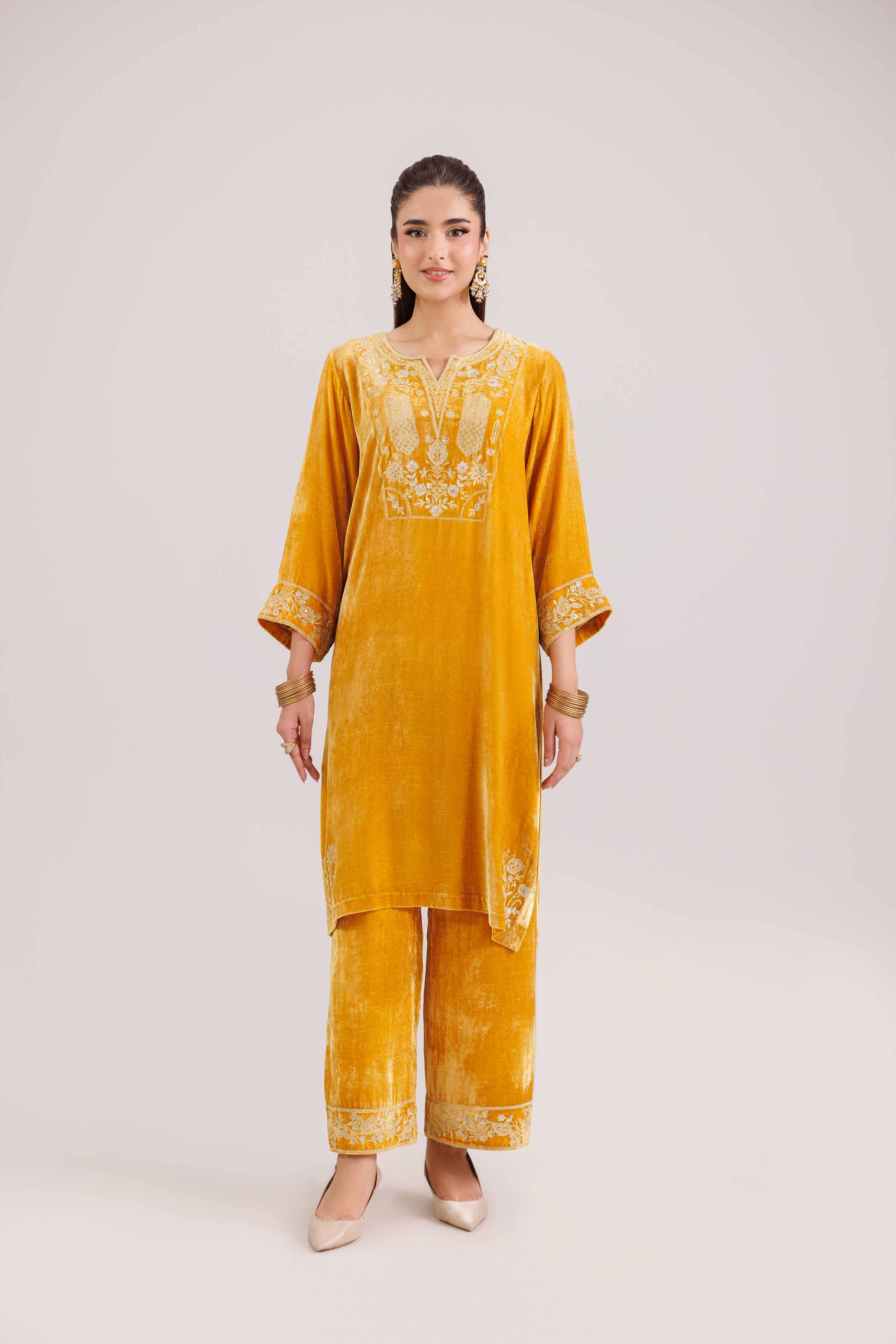 2 Piece - Embroidered Suit - KFW25-29