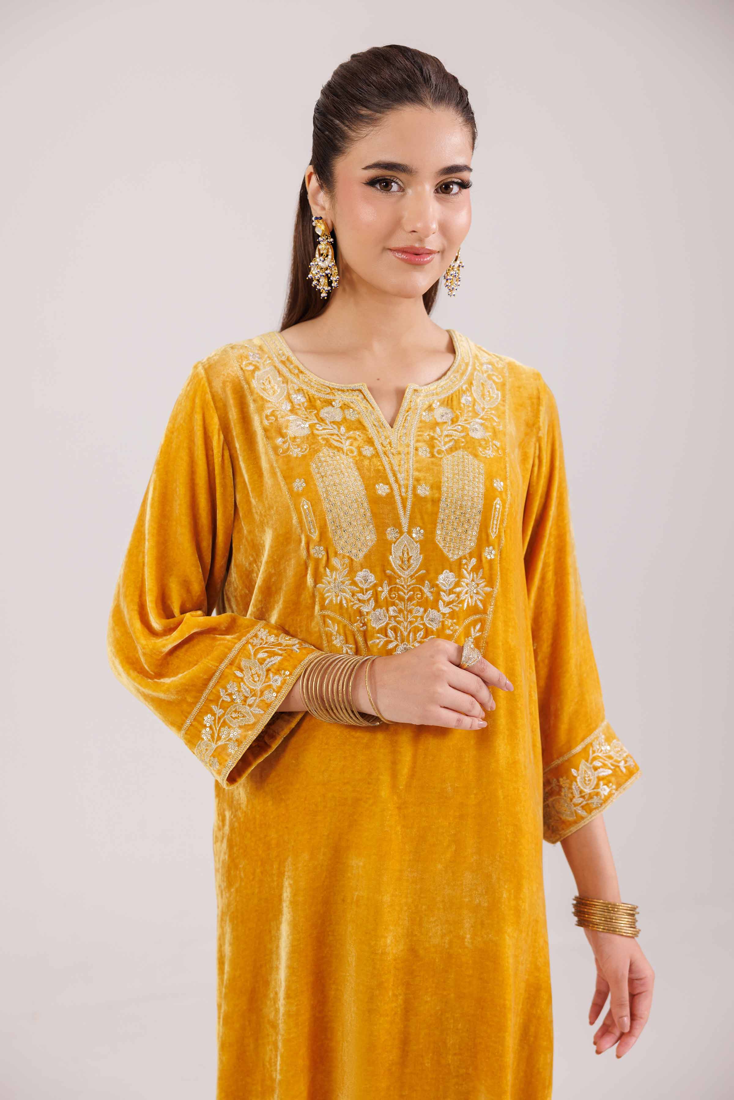 2 Piece - Embroidered Suit - KFW25-29