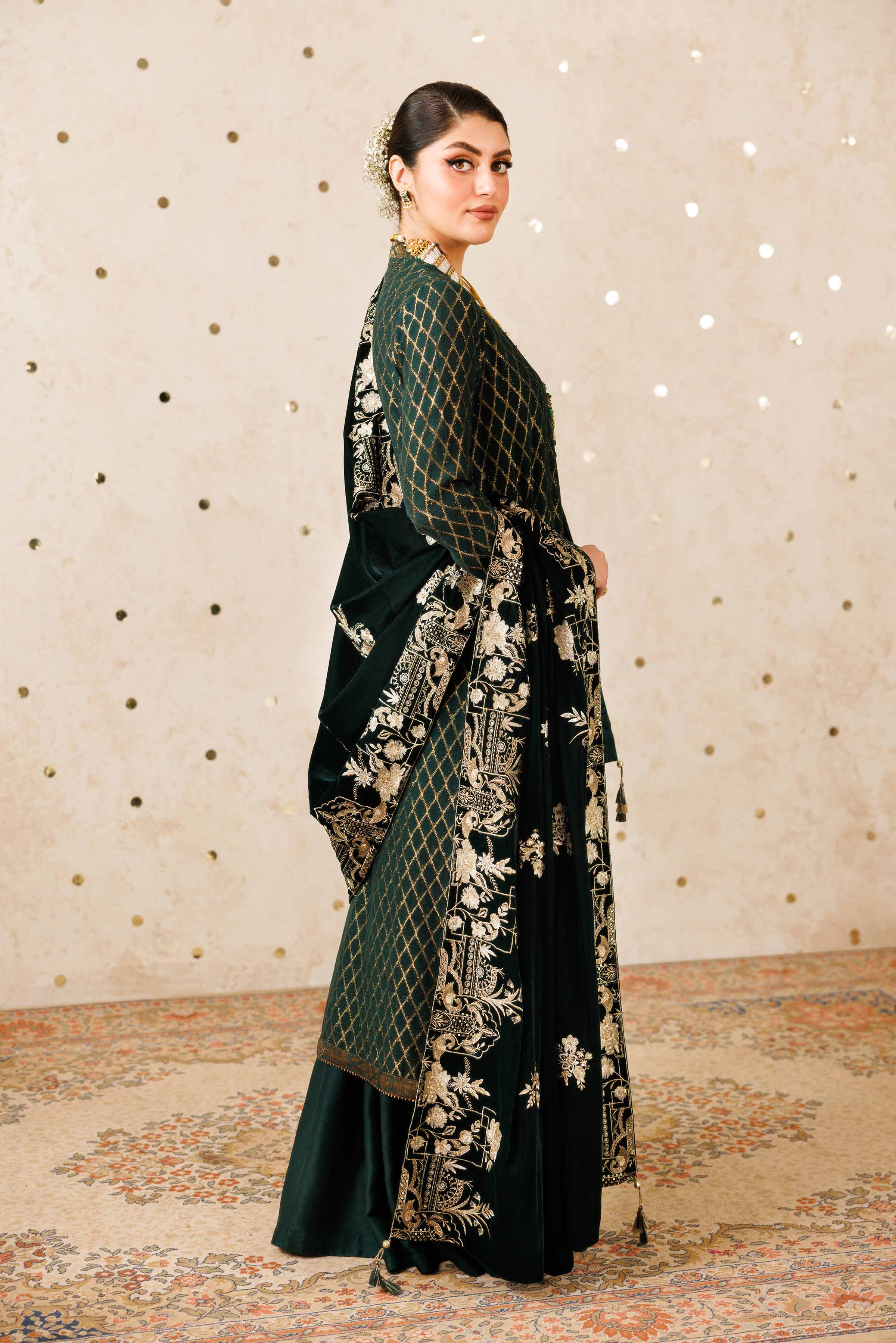 Embroidered Shawl - KFW25-48