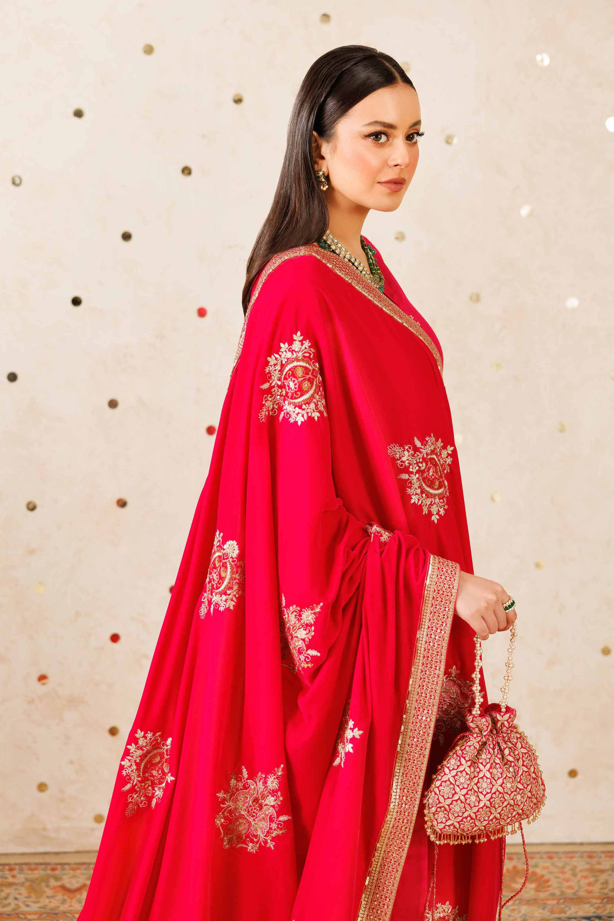 Embroidered Shawl - KFW25-53