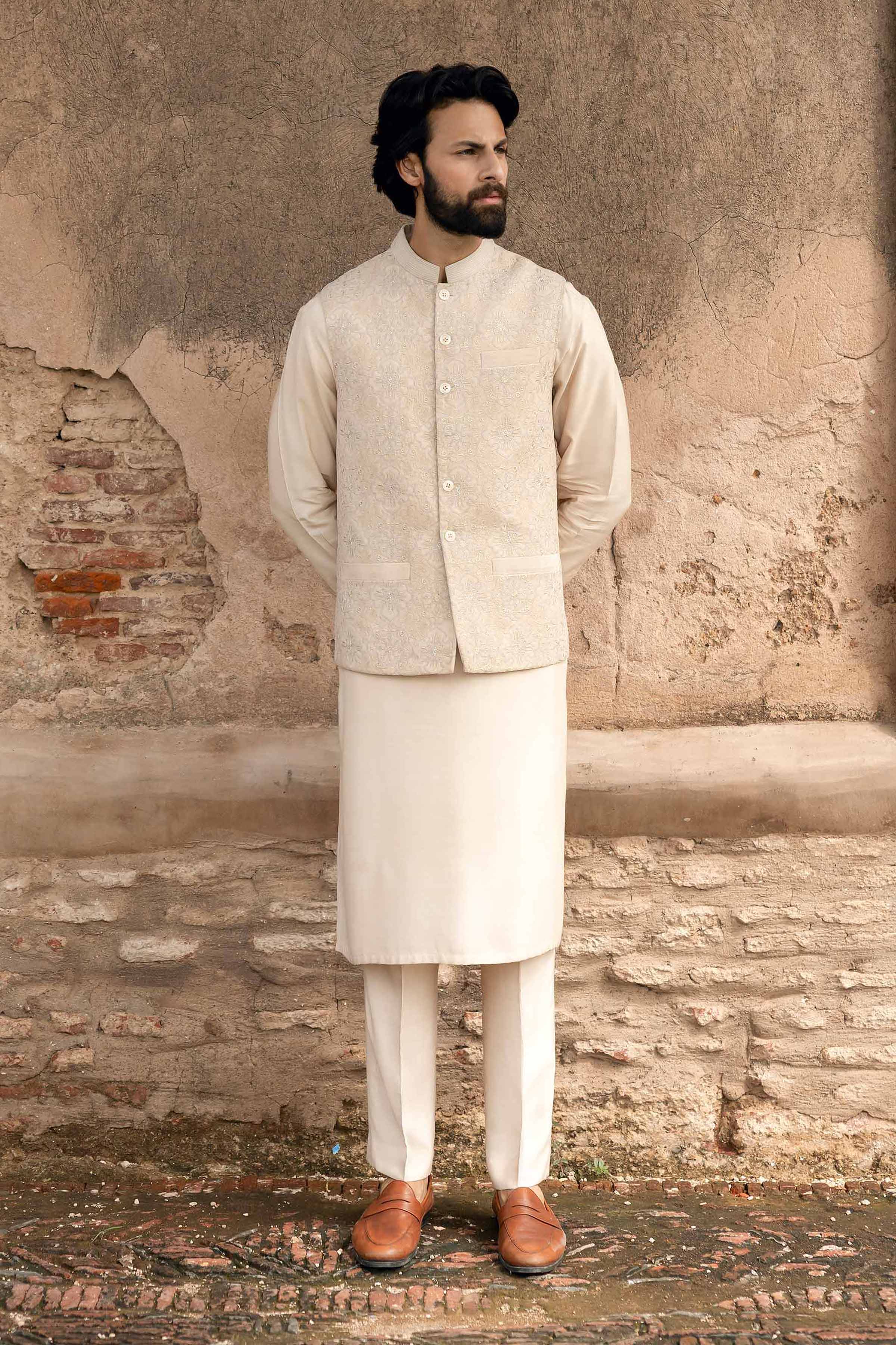 Embroidered Waistcoat - KNW25-01