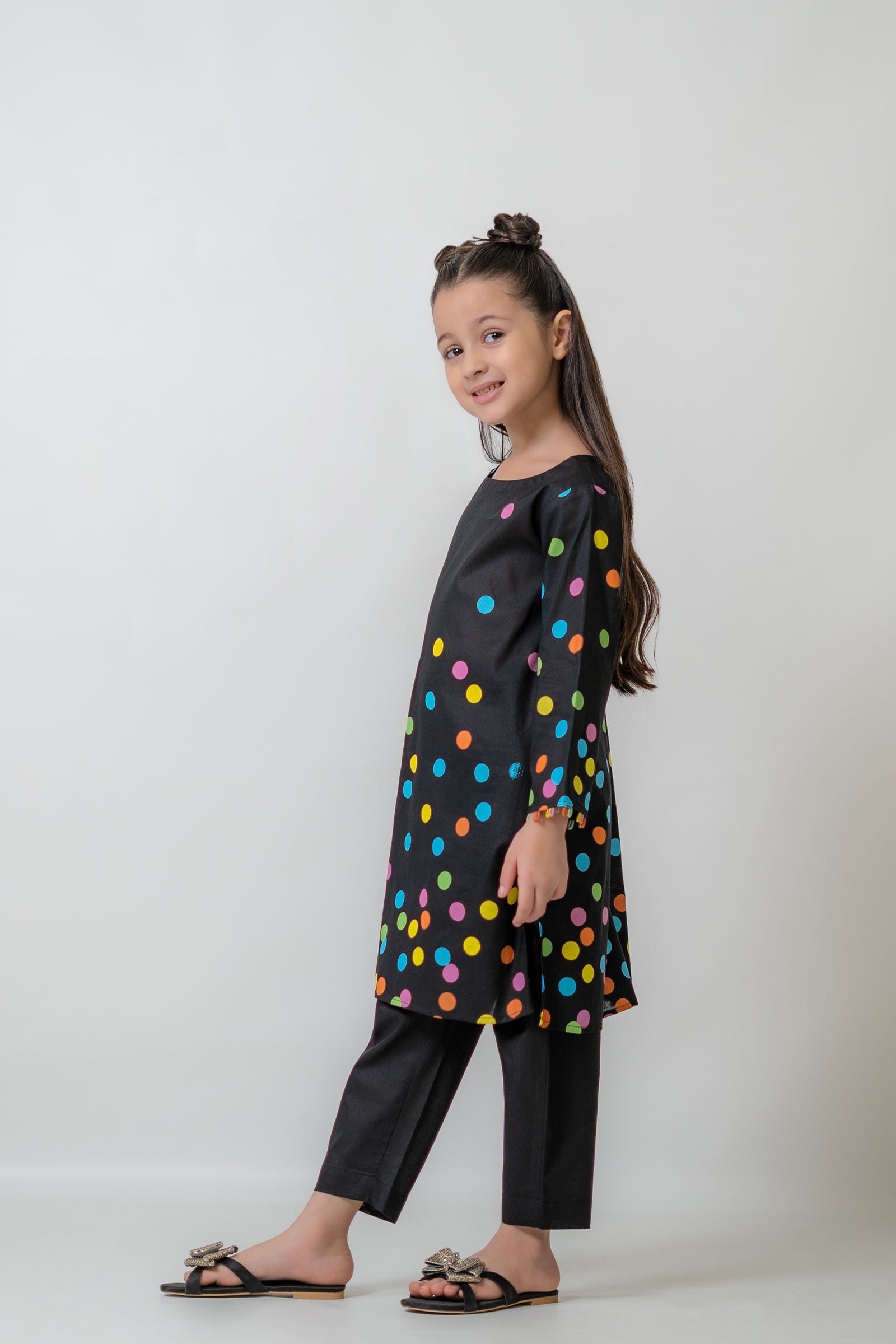 Little Multi Polka 2 piece
