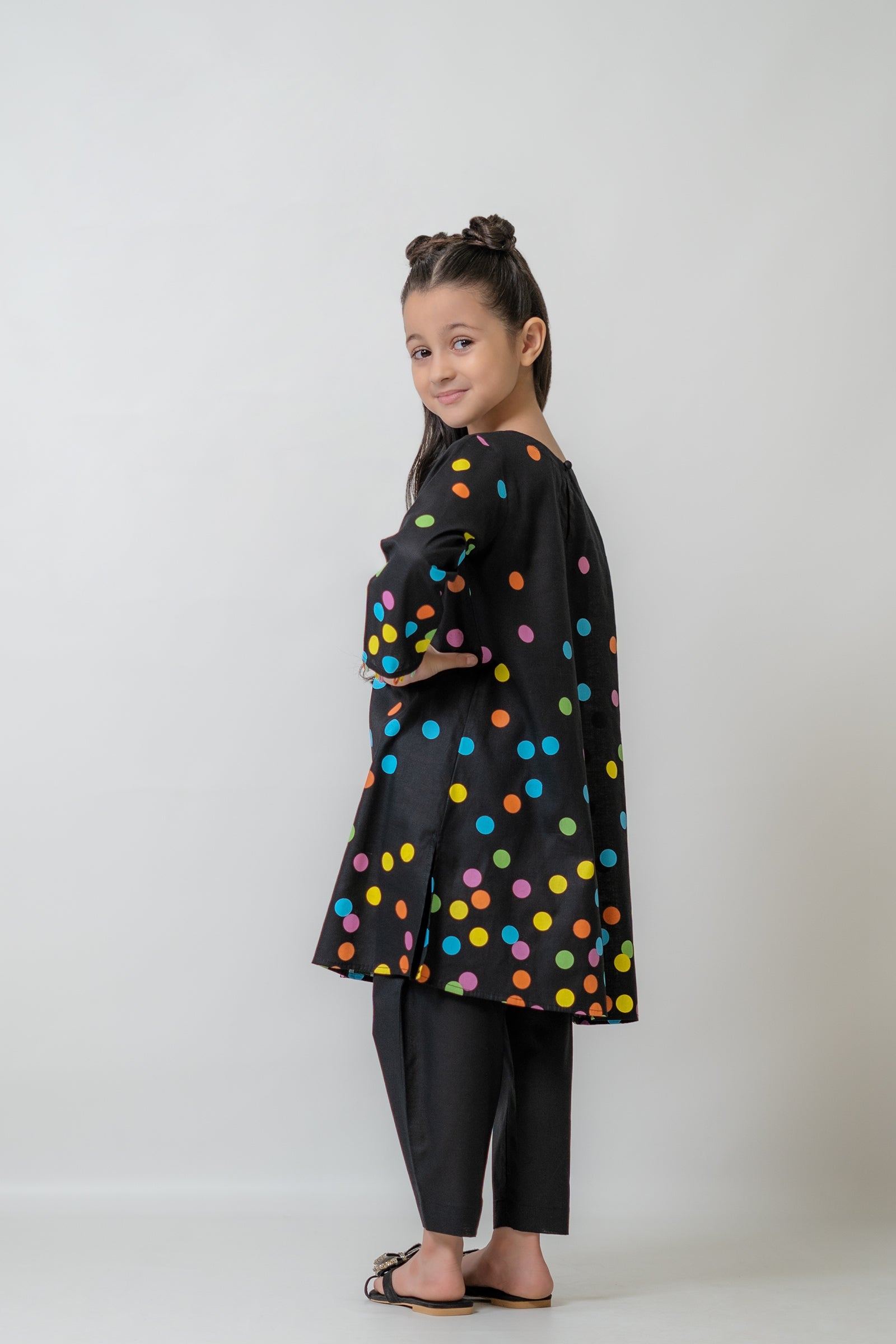 Little Multi Polka 2 piece