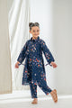 3 Piece Embroidered Linen Suit