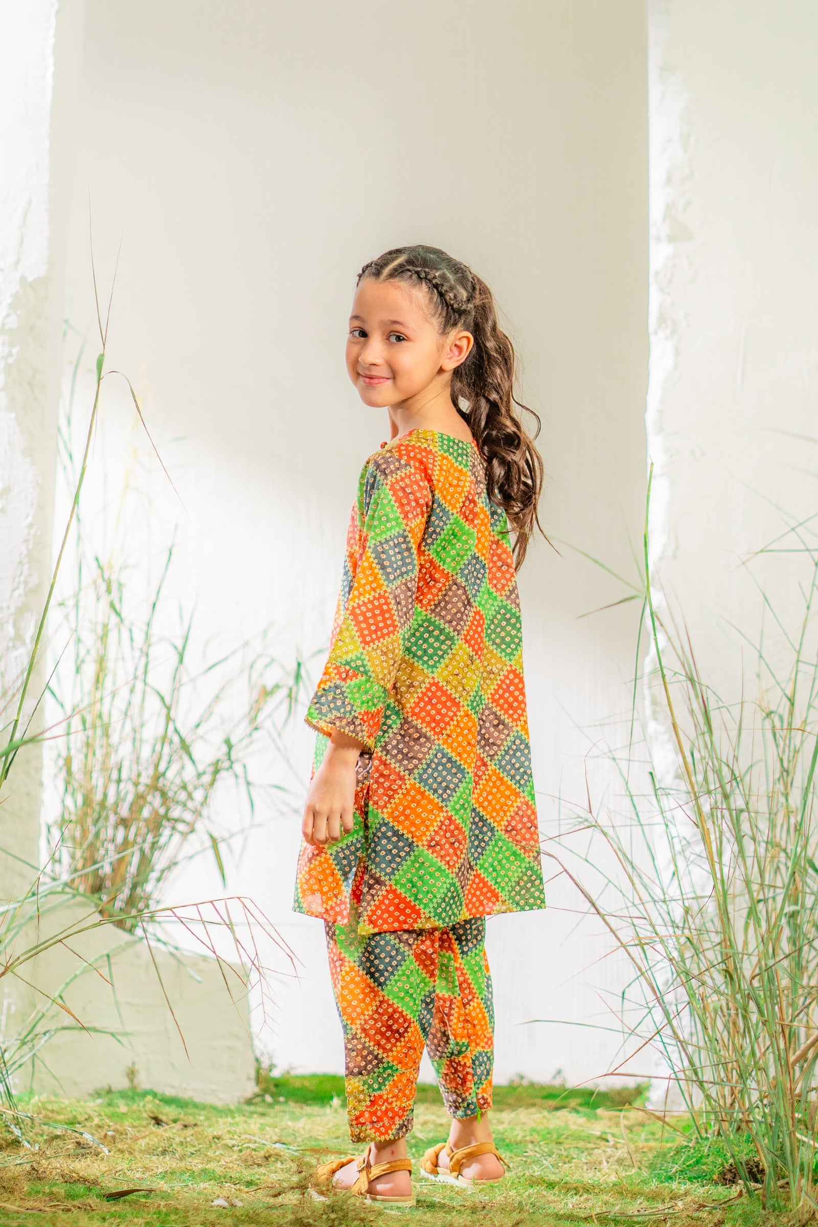 Little Ajrak 2 piece