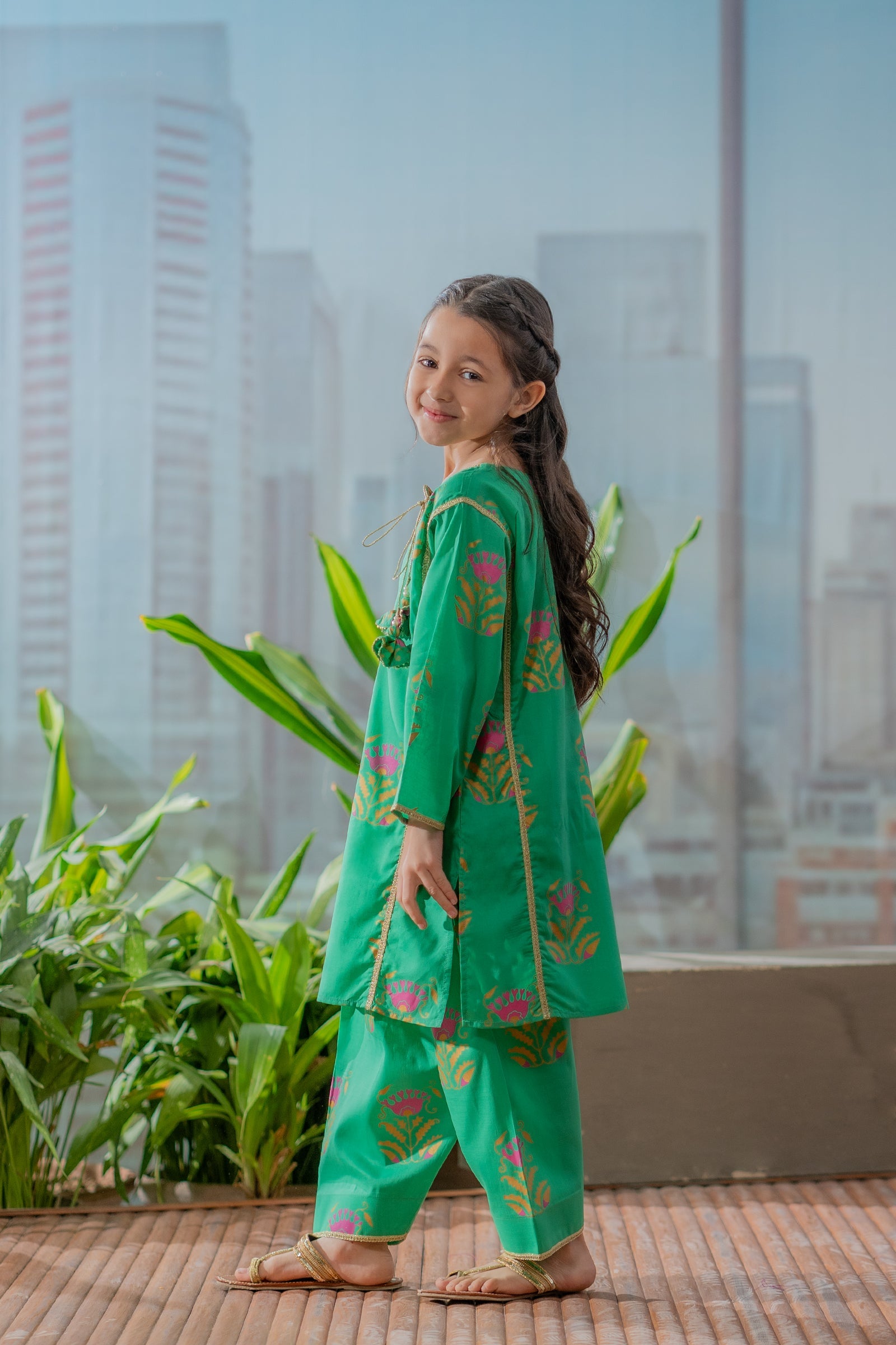 Little Golden Flower 2 piece