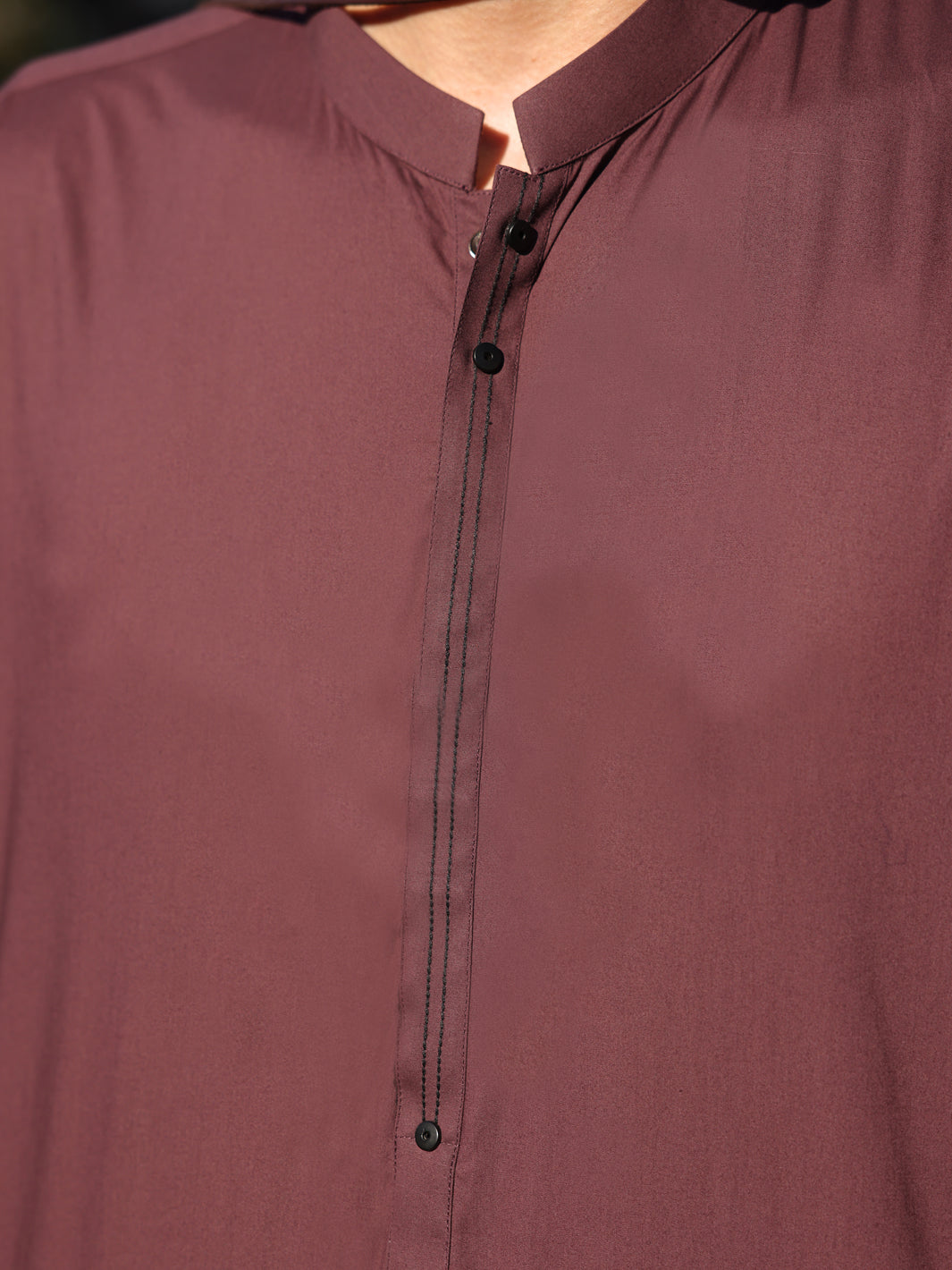 Purple Cotton Kurta Trouser - AL-KT-2981