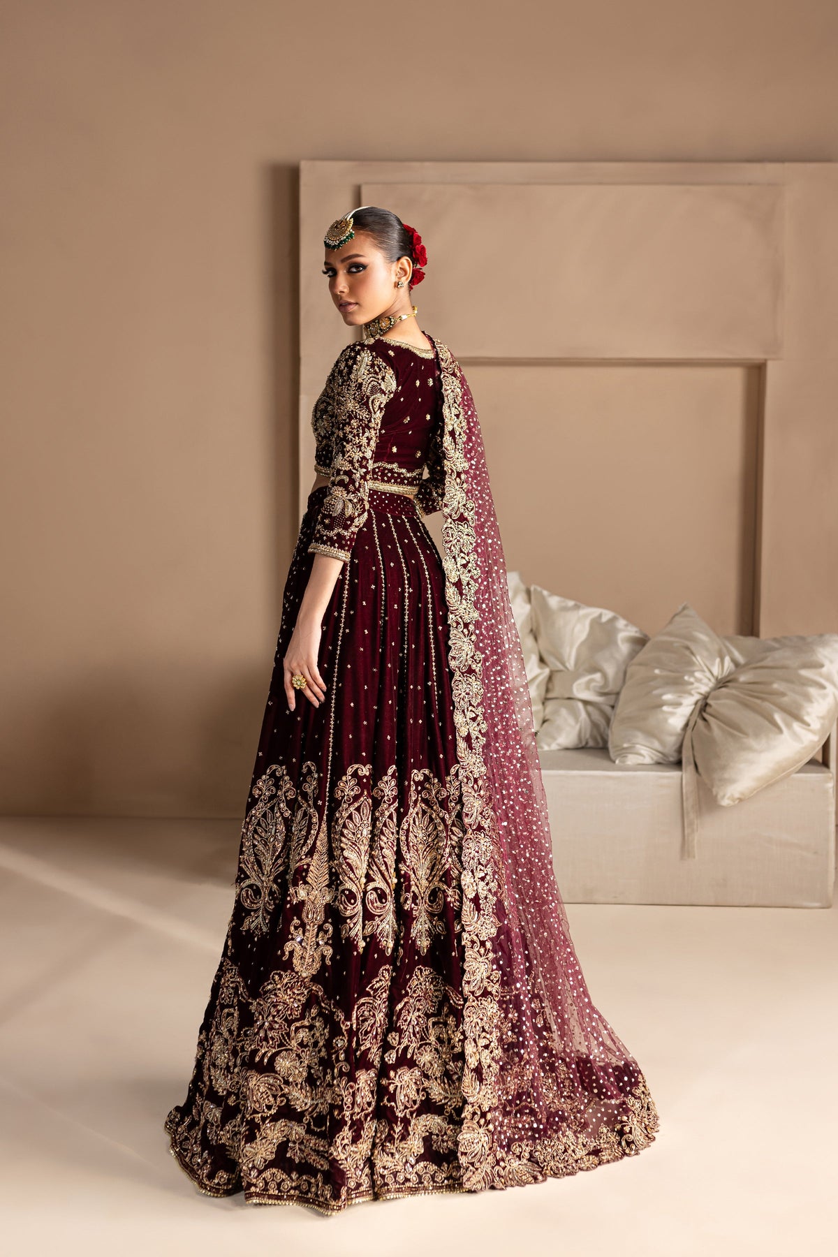 Kafif 3Pc - Bridal Dress