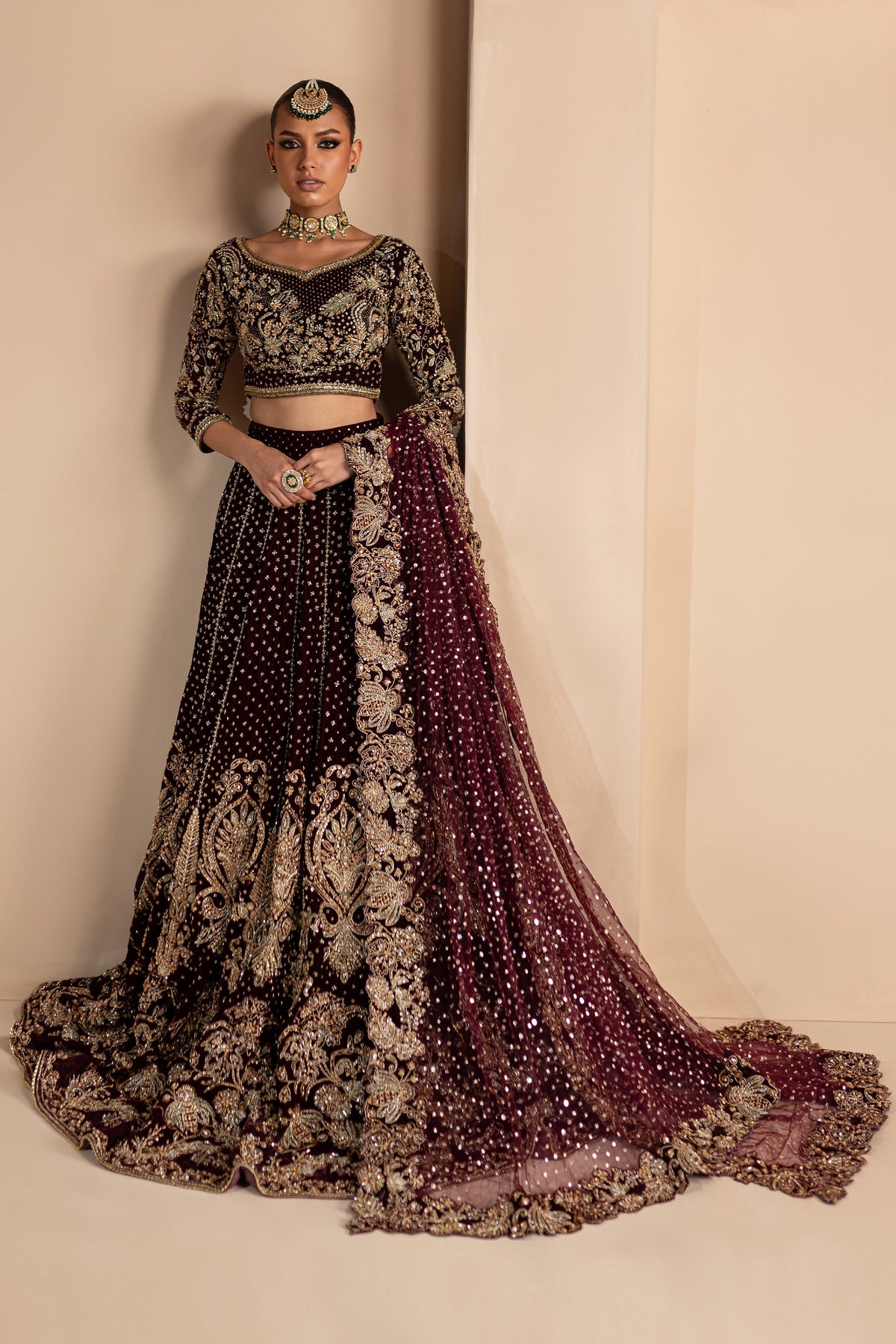 Kafif 3Pc - Bridal Dress