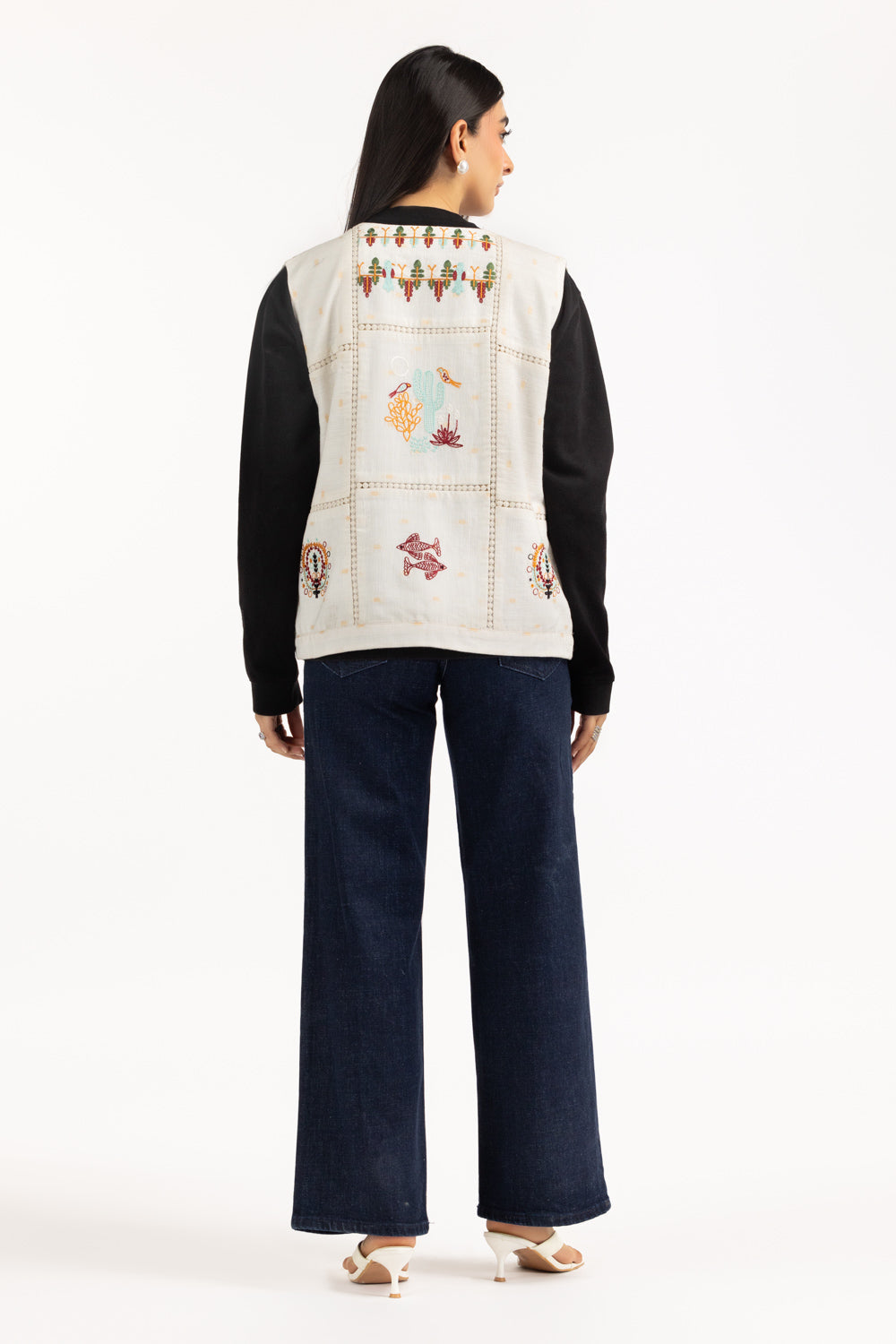 Karandi Embroidered Waistcoat