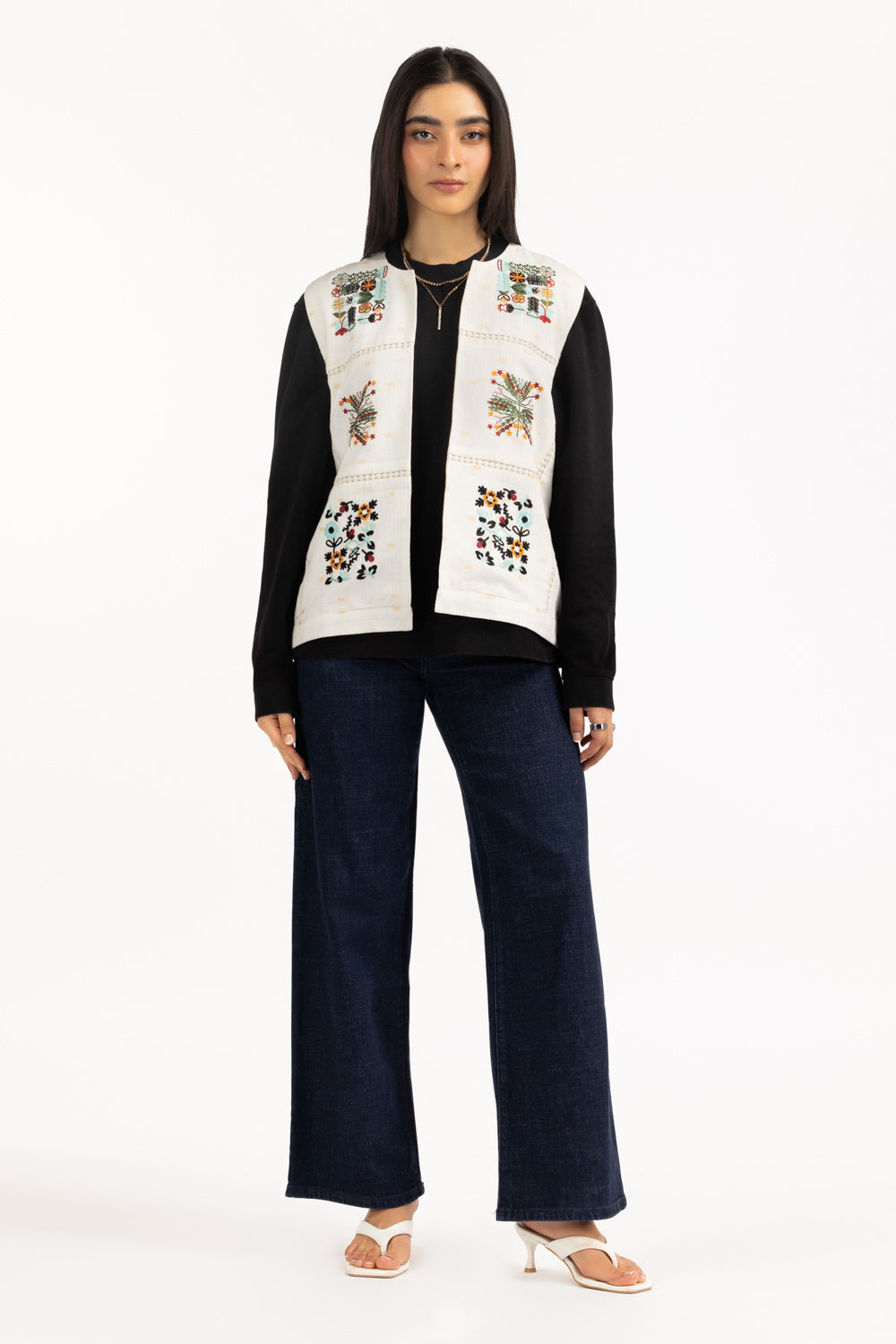 Karandi Embroidered Waistcoat