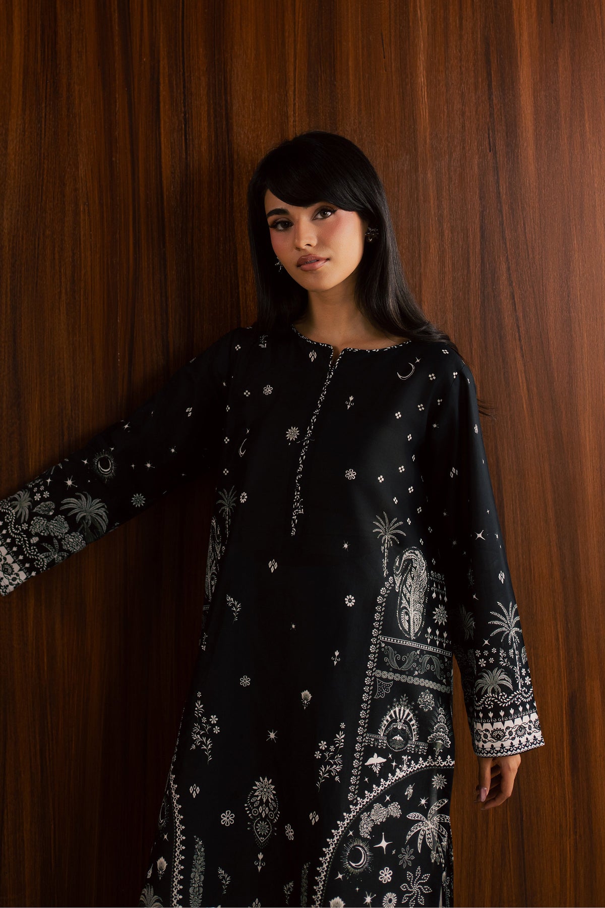 Katy 2Pc - Printed Lawn Dress