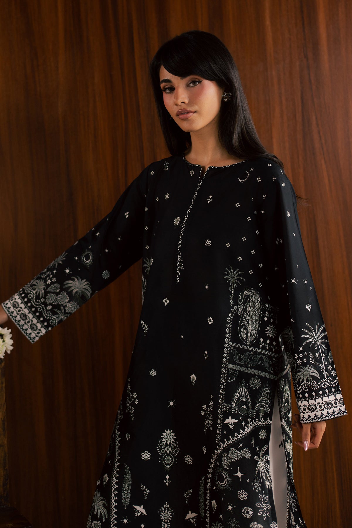 Katy 2Pc - Printed Lawn Dress