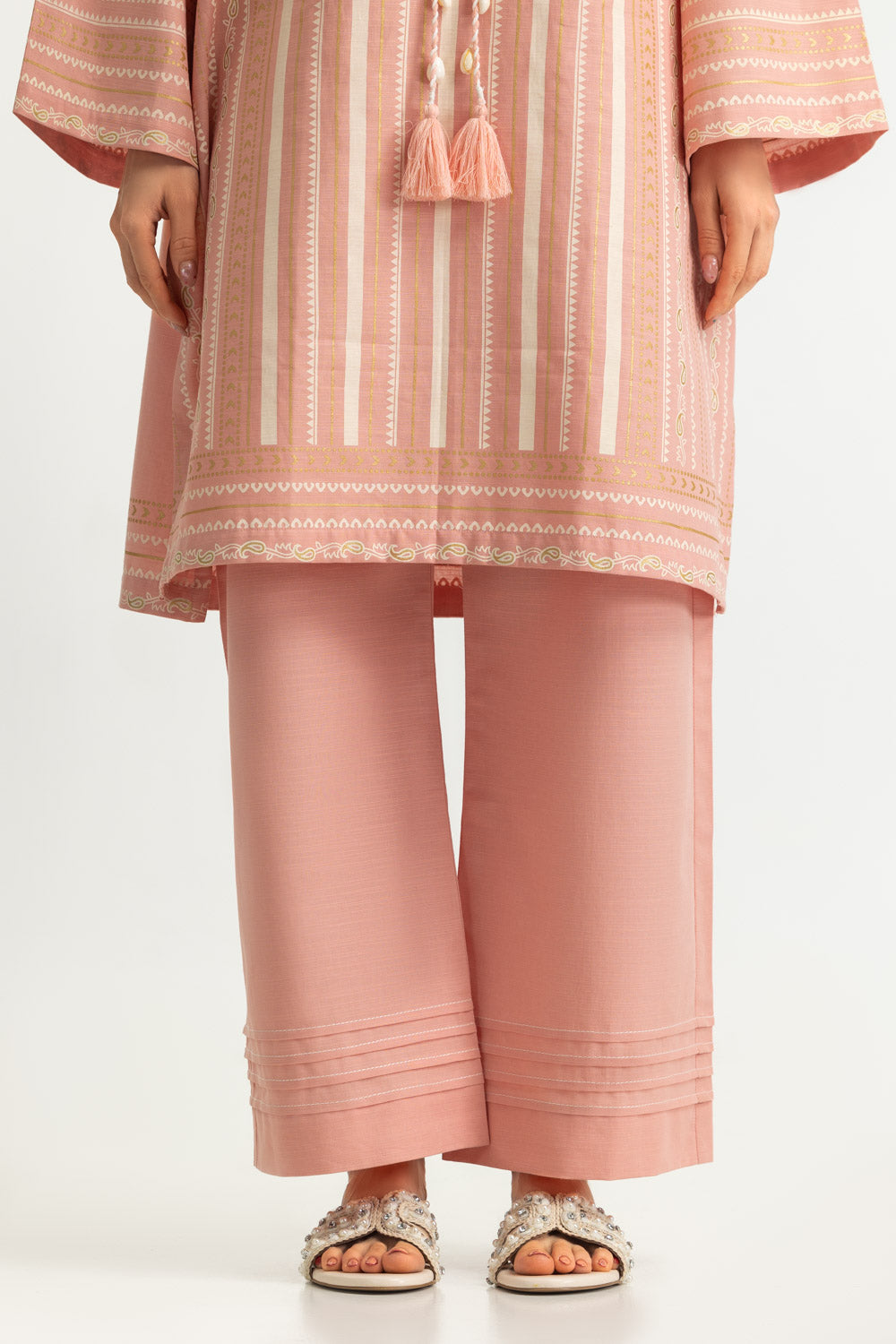 Khaddar Slub Printed Co-Ord Set