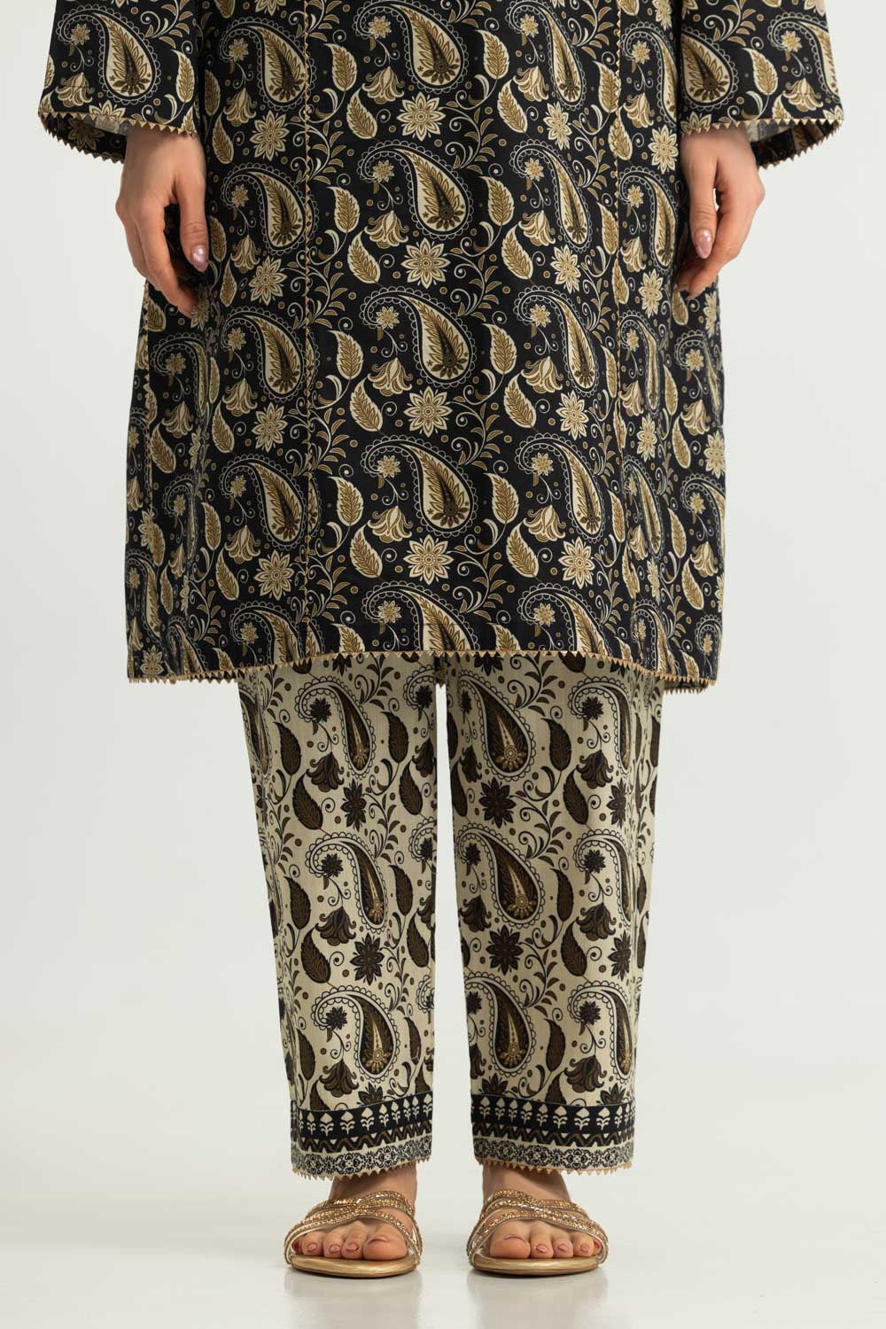Khaddar Slub Printed Co-Ord Set