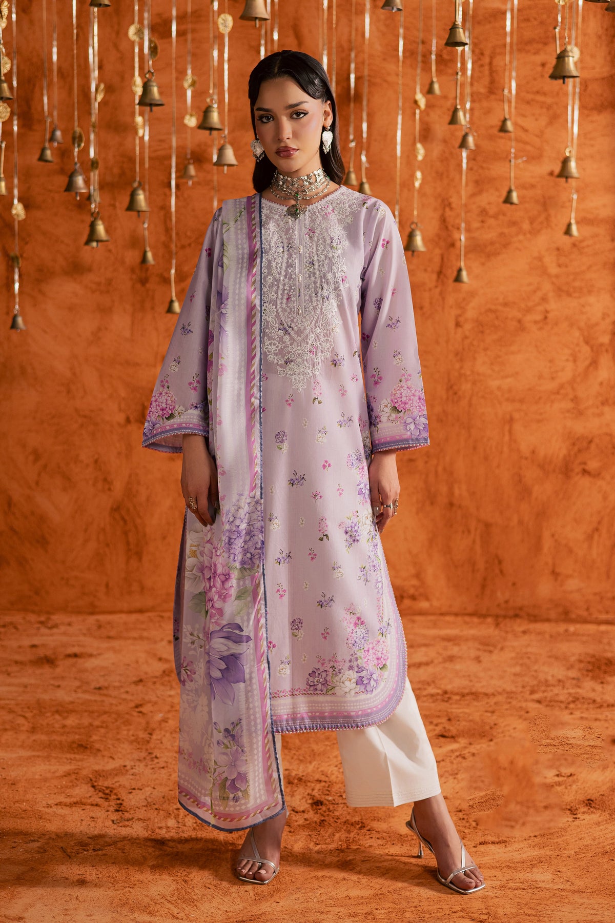 Khayaal 3Pc - Printed Lawn Dress