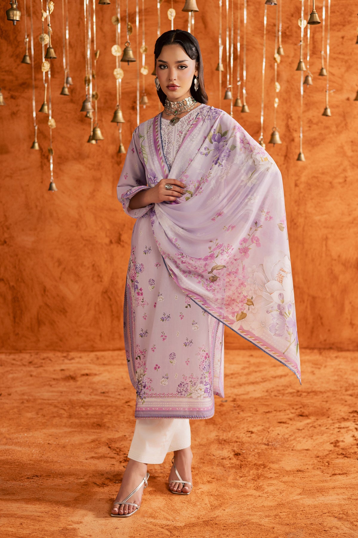Khayaal 3Pc - Printed Lawn Dress