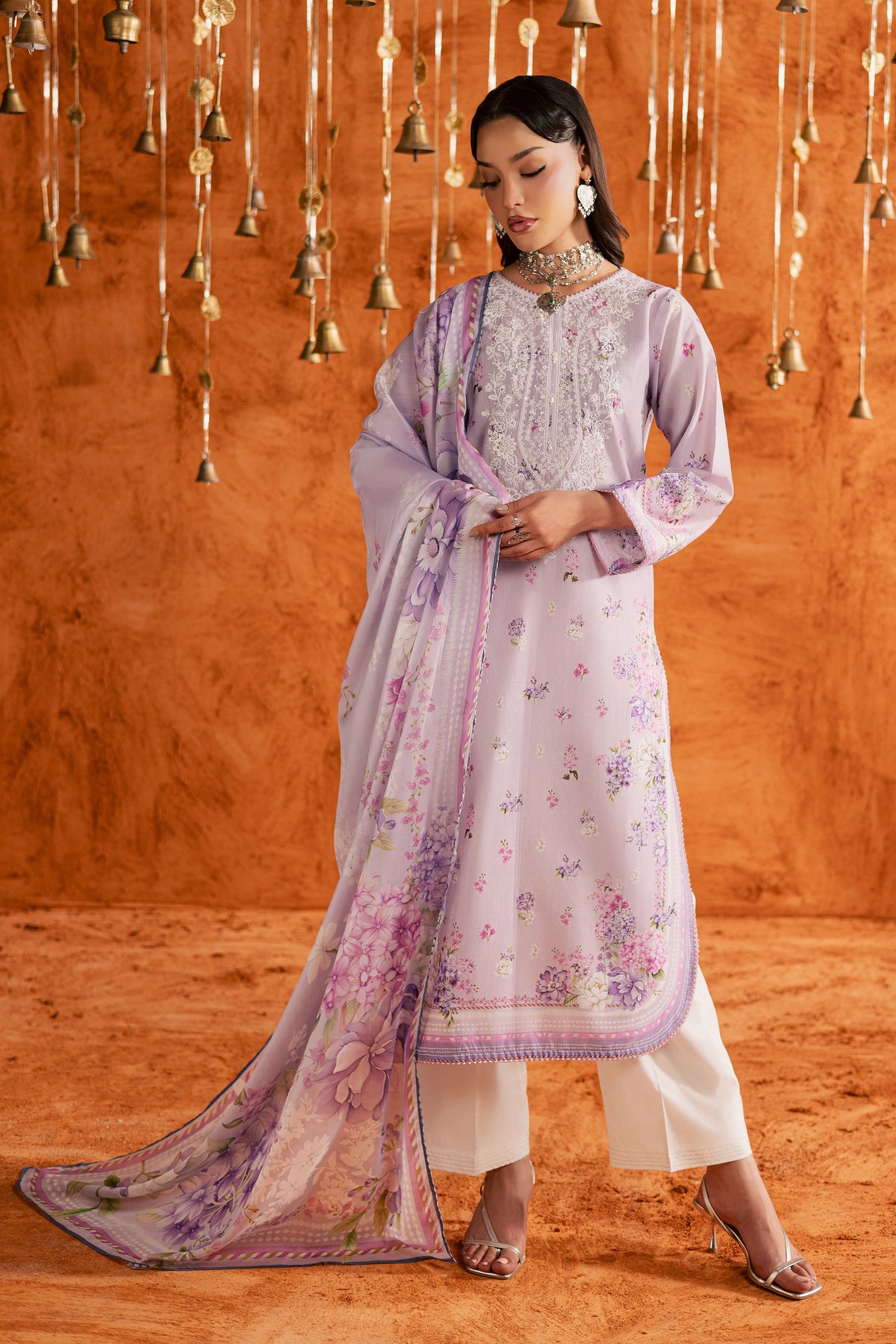 Khayaal 3Pc - Printed Lawn Dress