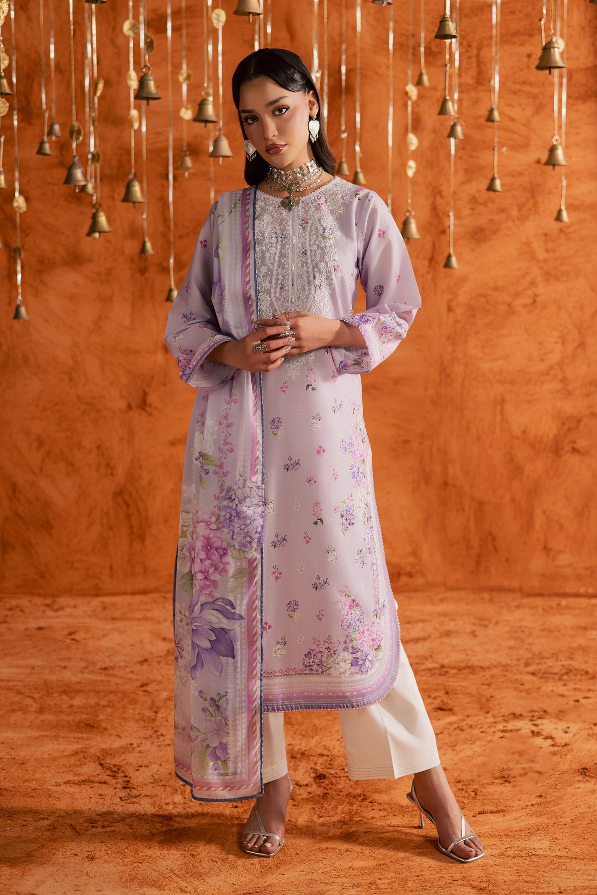 Khayaal 3Pc - Printed Lawn Dress