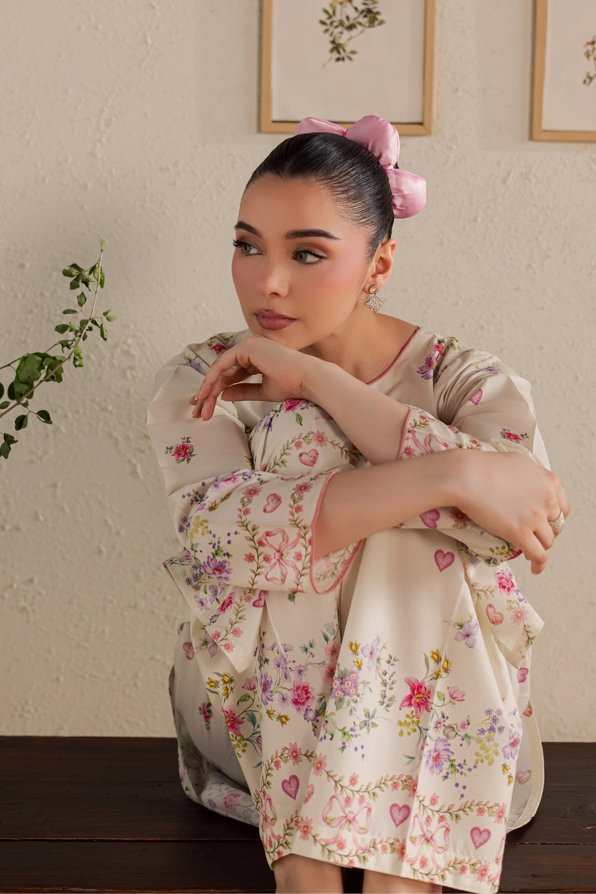Khelani 2Pc - Printed Lawn Dress