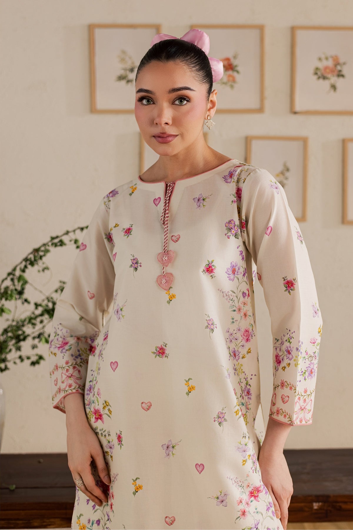 Khelani 2Pc - Printed Lawn Dress
