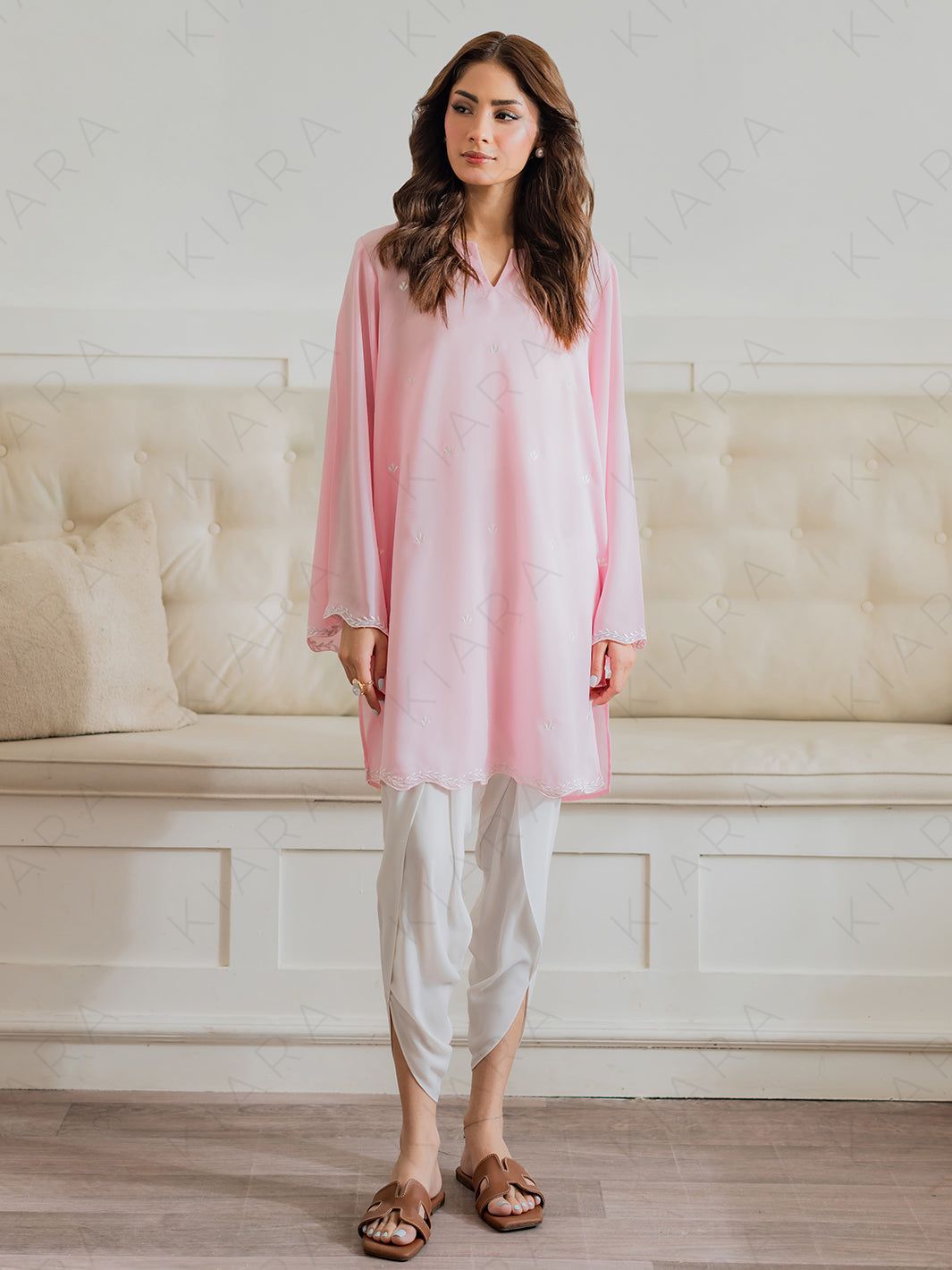 Vaylo Khaddar Co-Ord Set | Maroon Winter Outfit for Women | Kiara By Hana