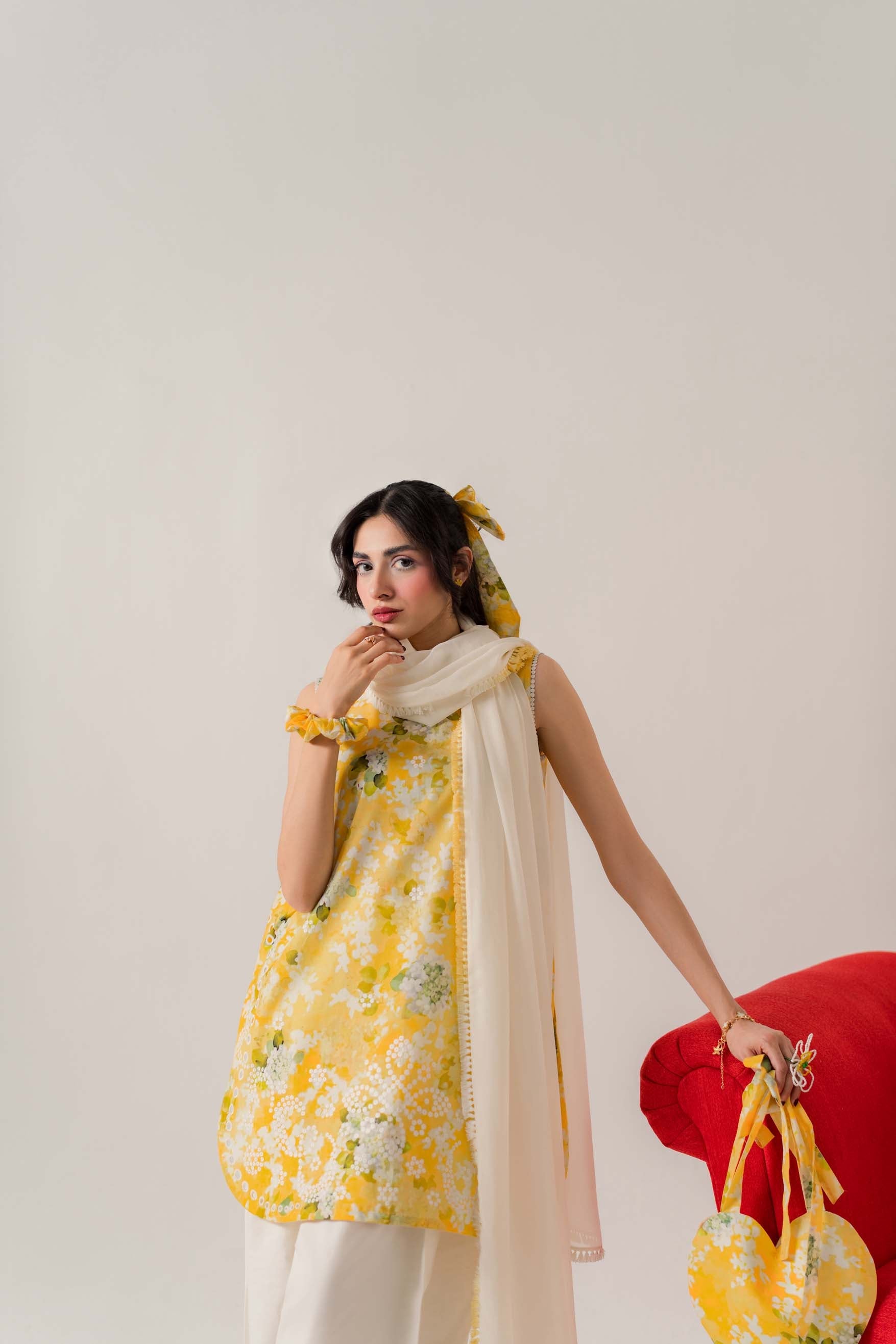 Limecello - 3Pc Printkari Suit
