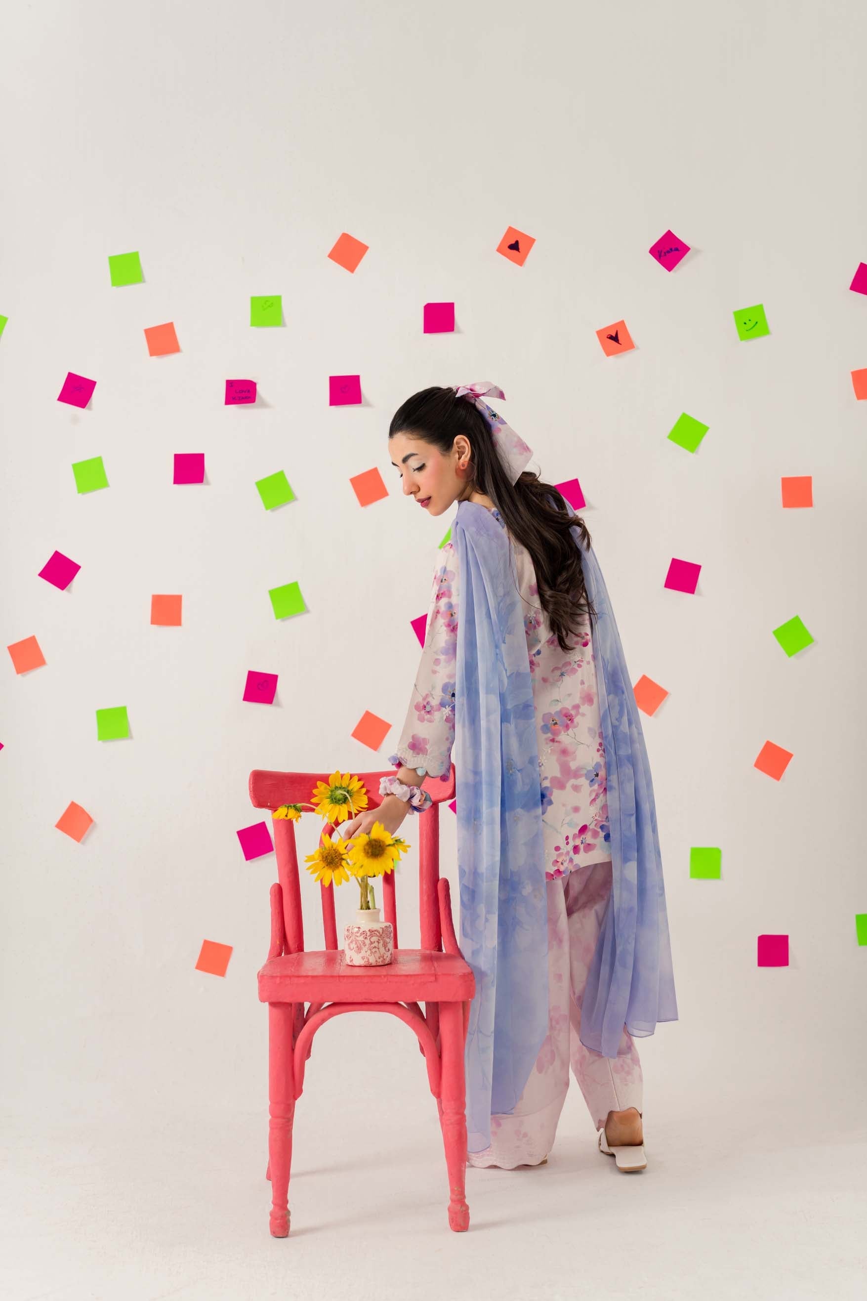 Azzura - 3Pc Printkari Suit