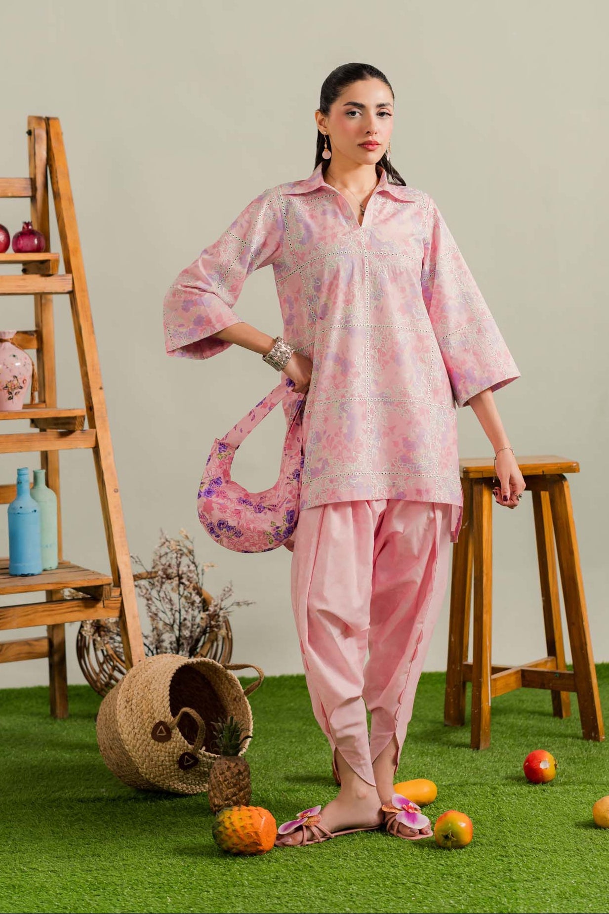Rosee - 2Pc Printkari Suit