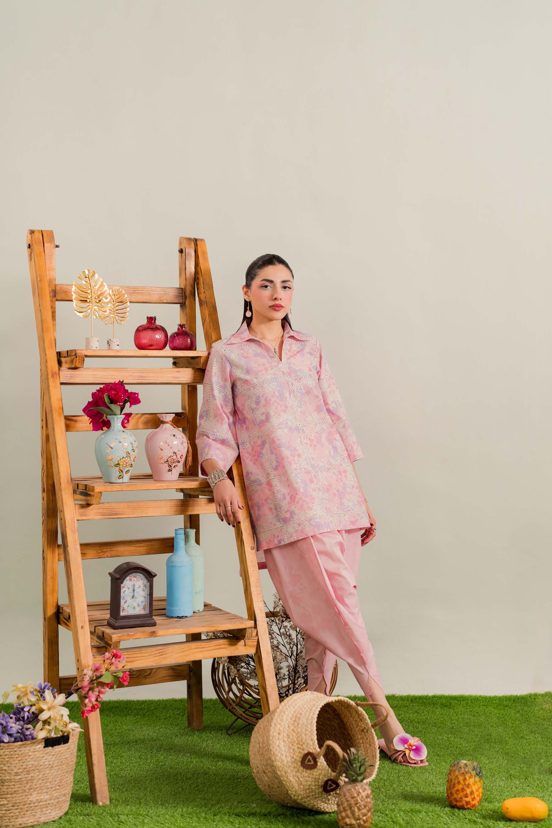 Rosee - 2Pc Printkari Suit