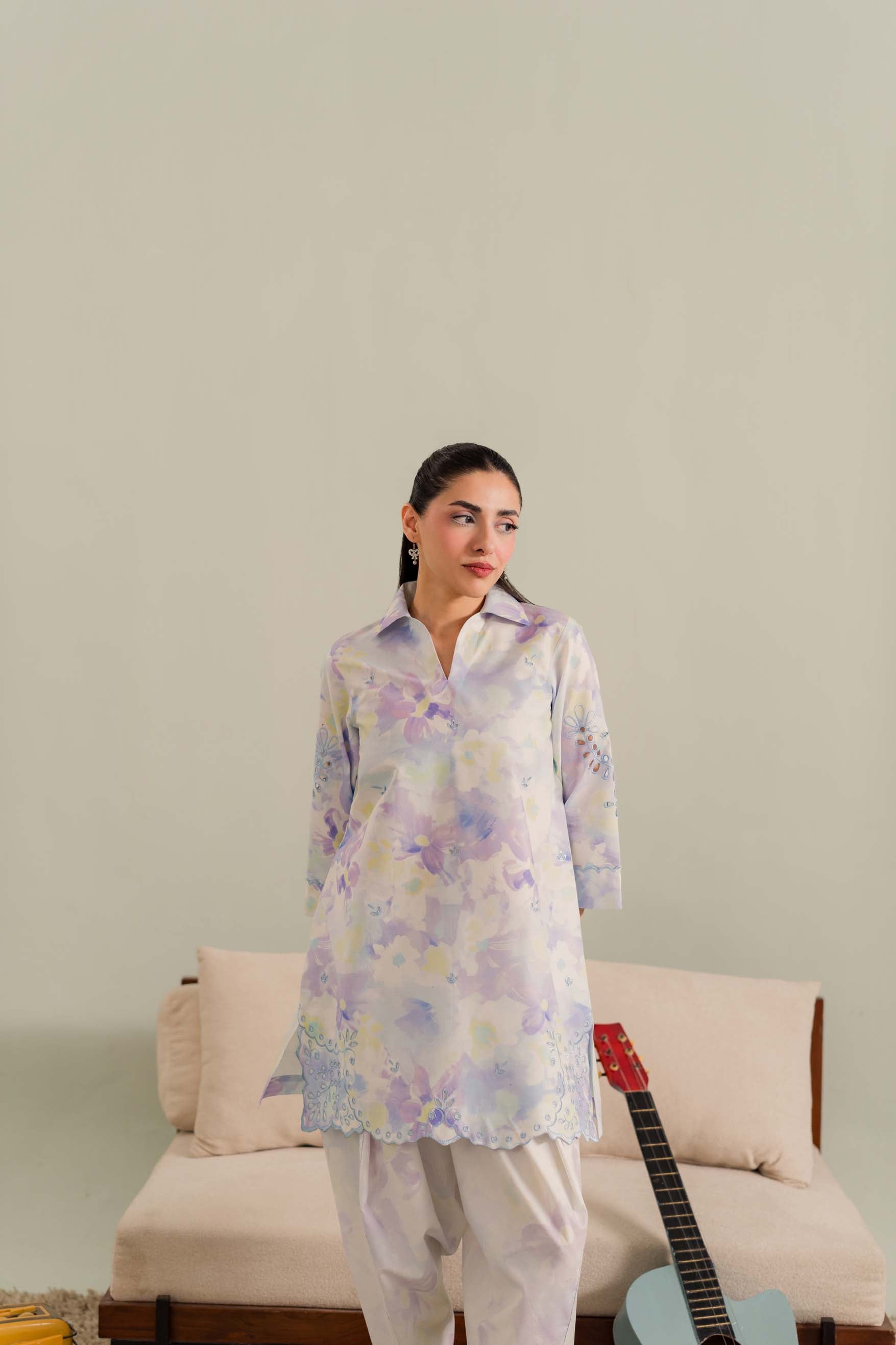 Mystique - 2Pc Printkari Suit