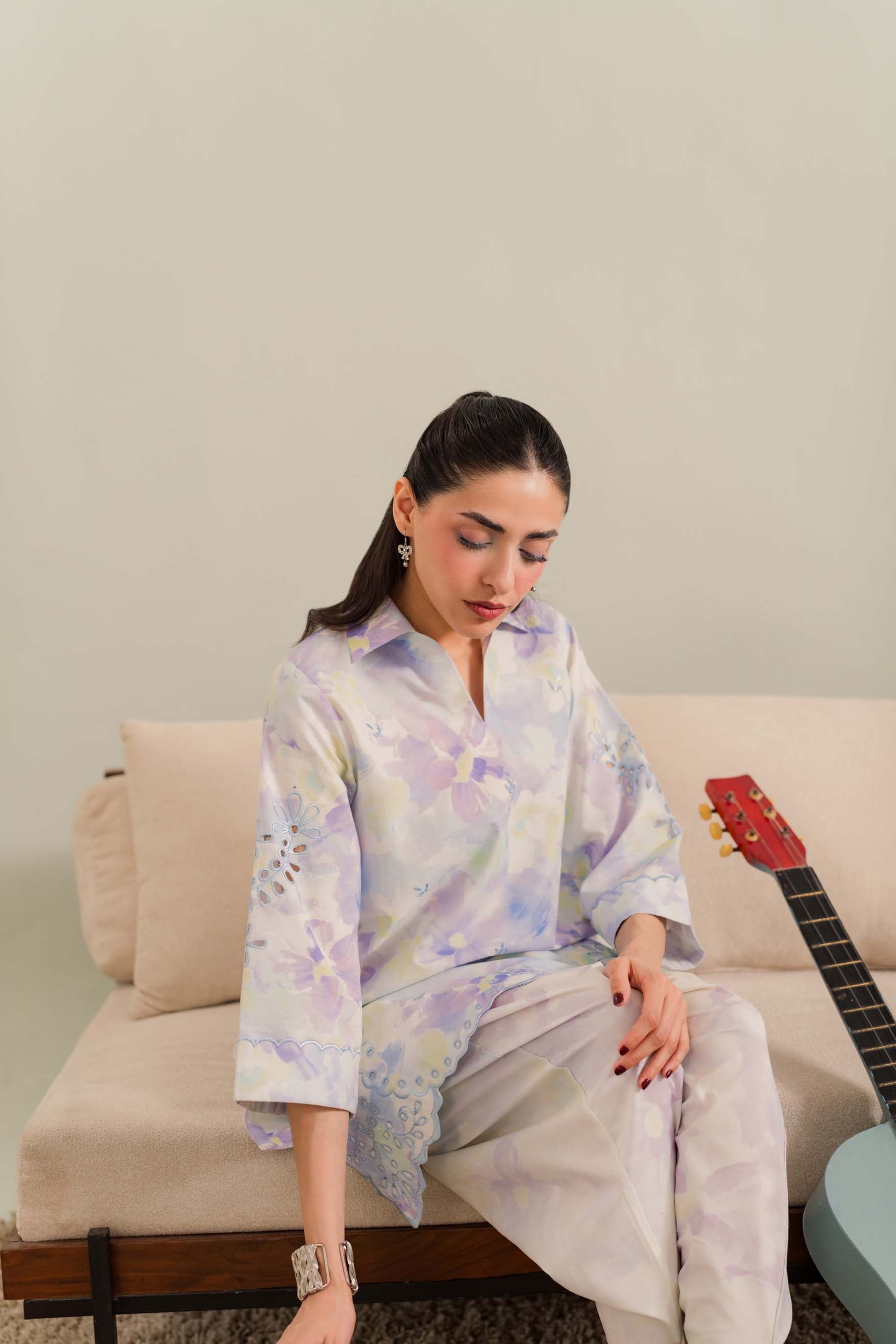 Mystique - 2Pc Printkari Suit