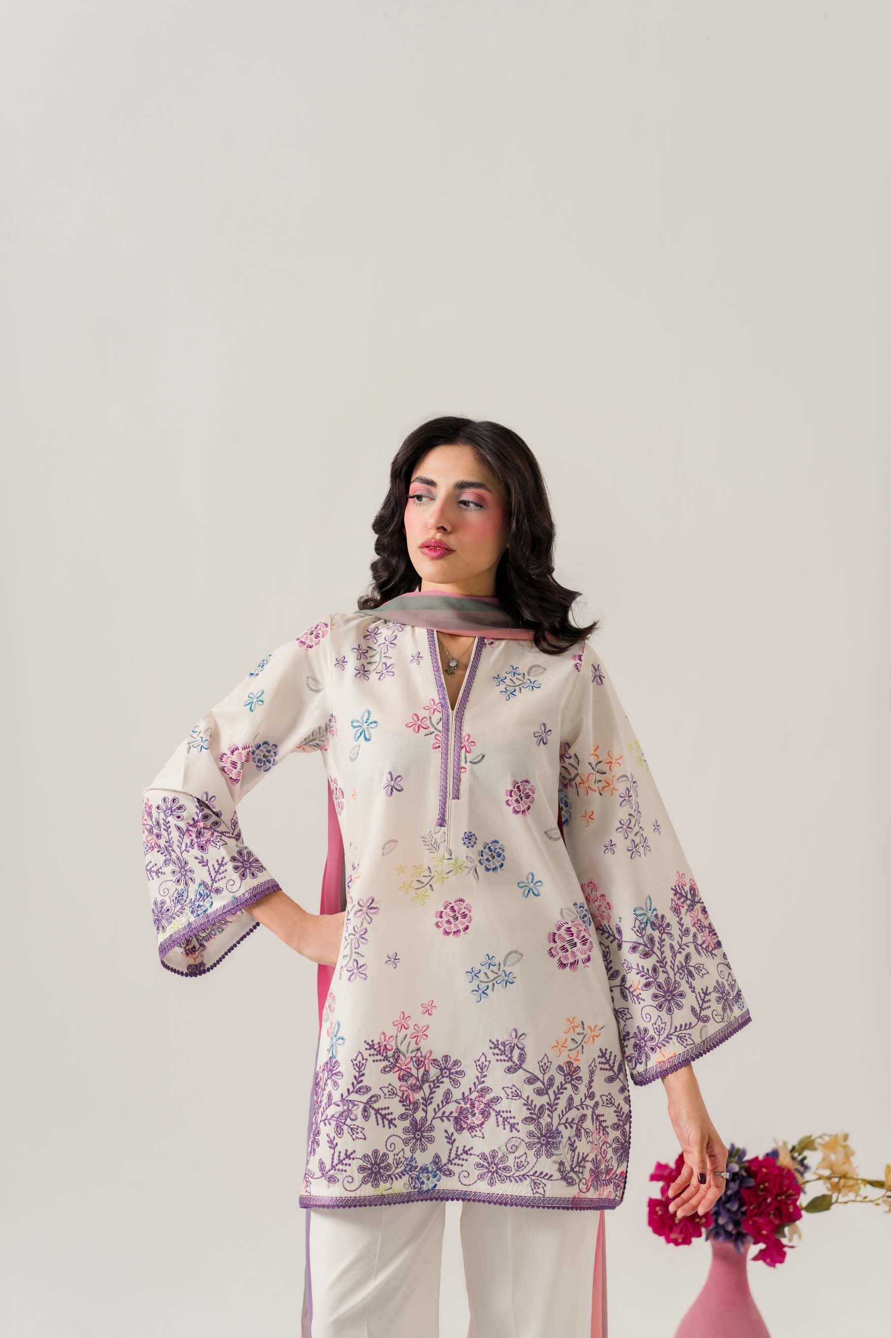 Lillet - 3Pc Printkari Suit