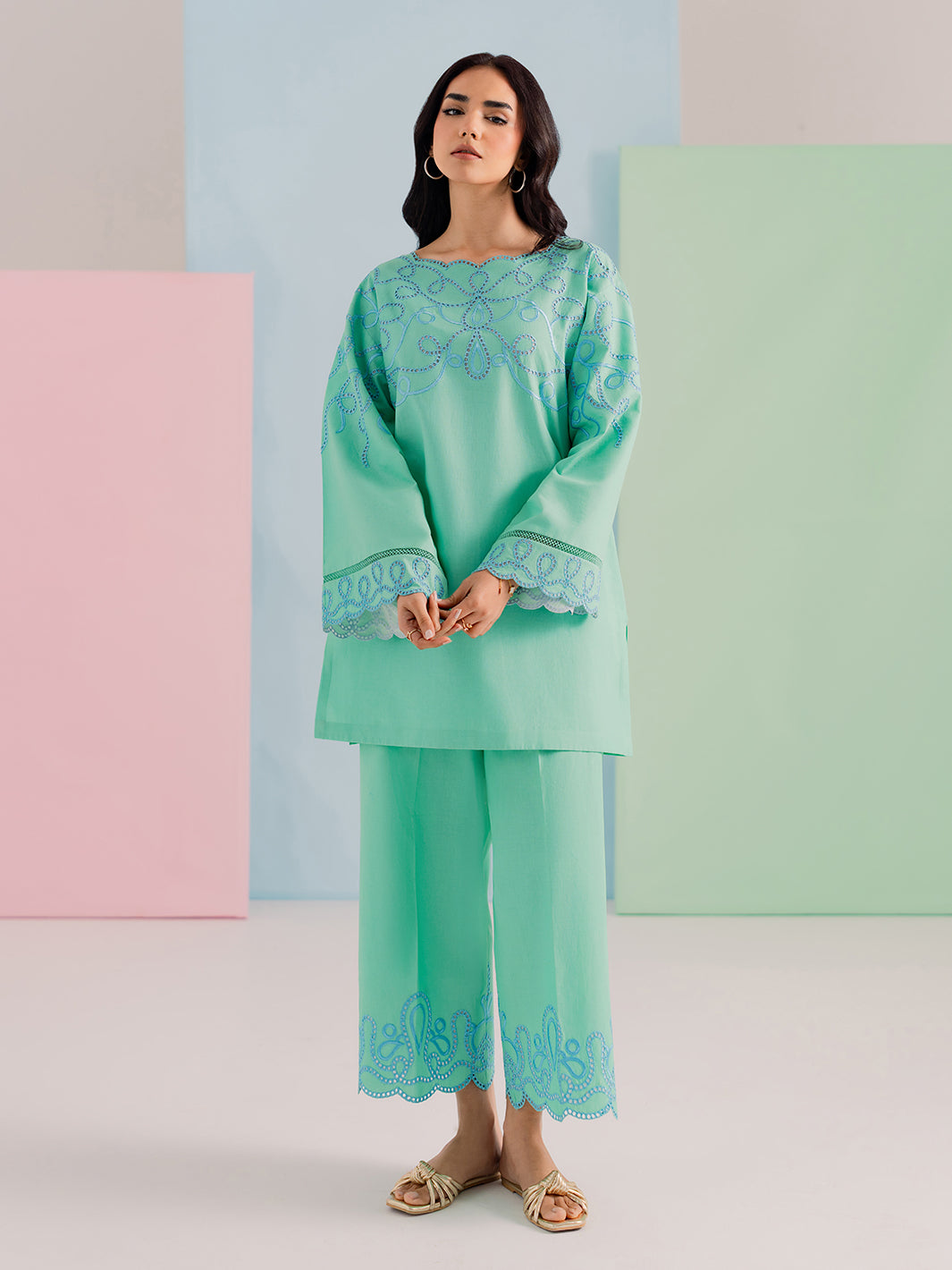 NOEMI - 2Pc Embroidered Co-ords
