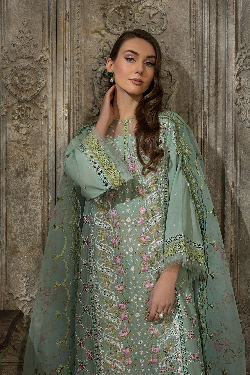 Design 1A Luxury Lawn 2024 Unstitched