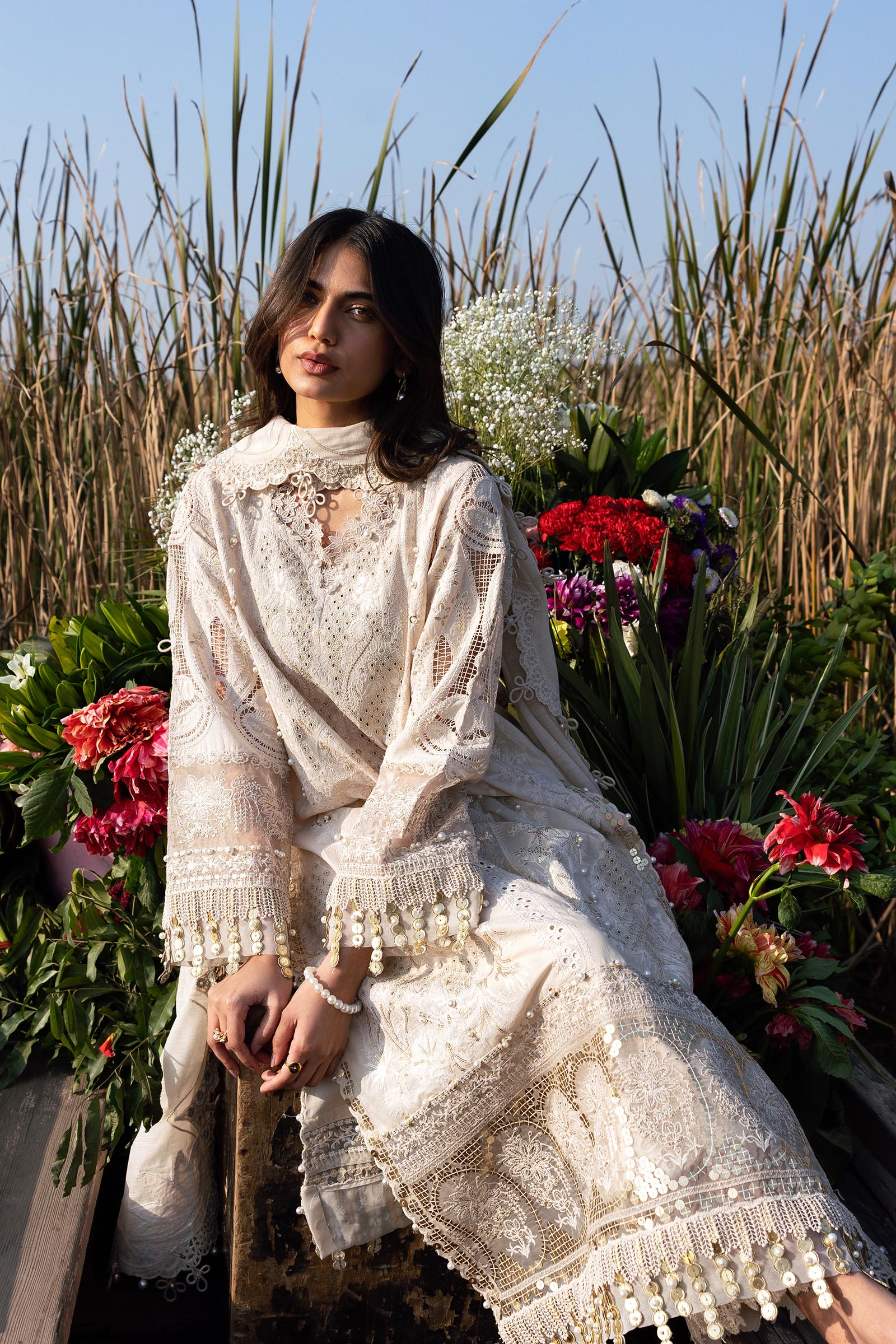 Unstitched Luxury Lawn Suit