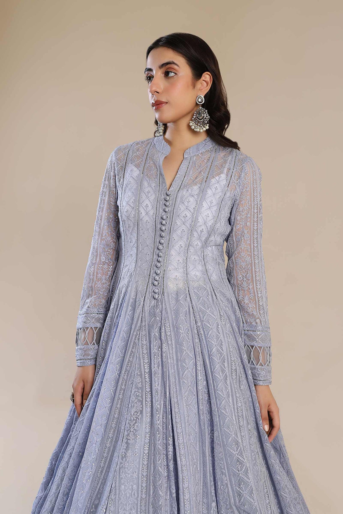 M.Luxe Fabrics LF-301-Ice Blue