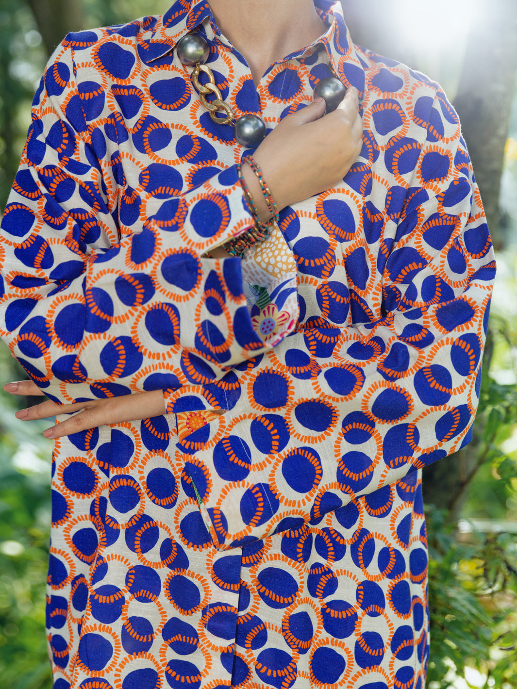 Blue Kurti - AWP-LK-606B