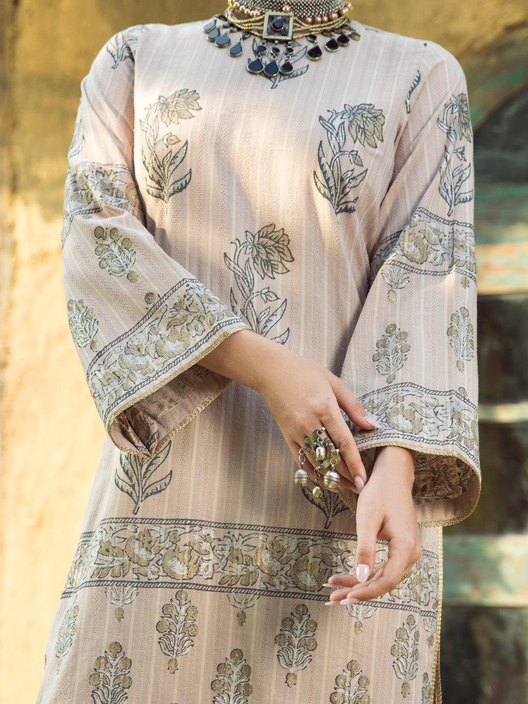Light Brown Kurti - AL-LK-881