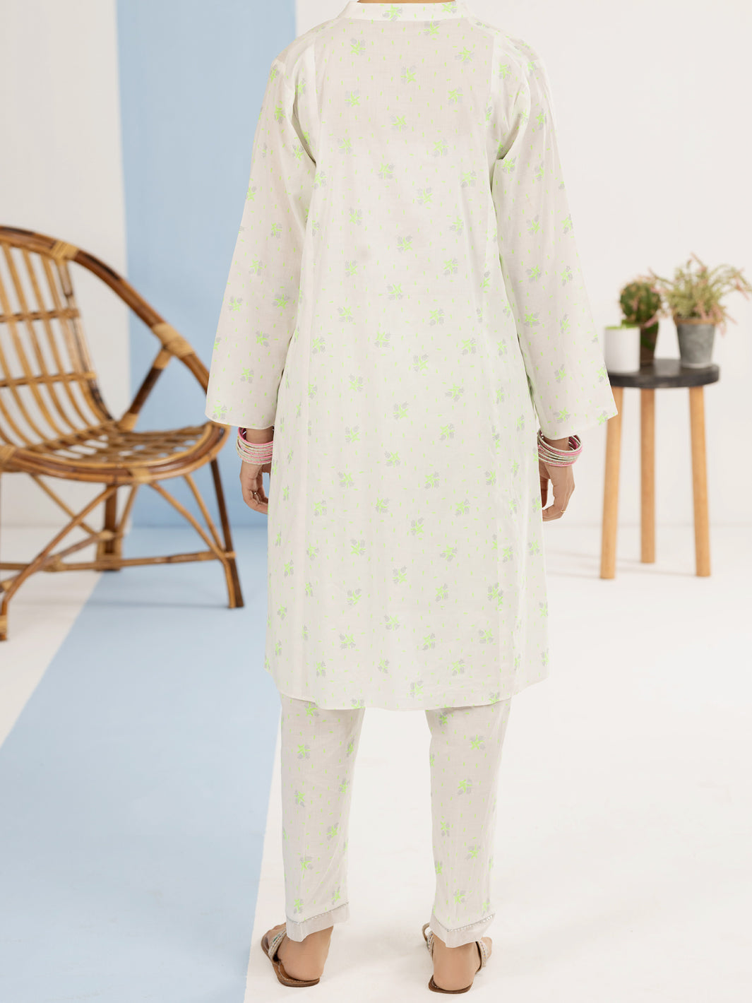 Light Green Lawn 2 Piece Stitched - ALT-2PS-LKS-1118
