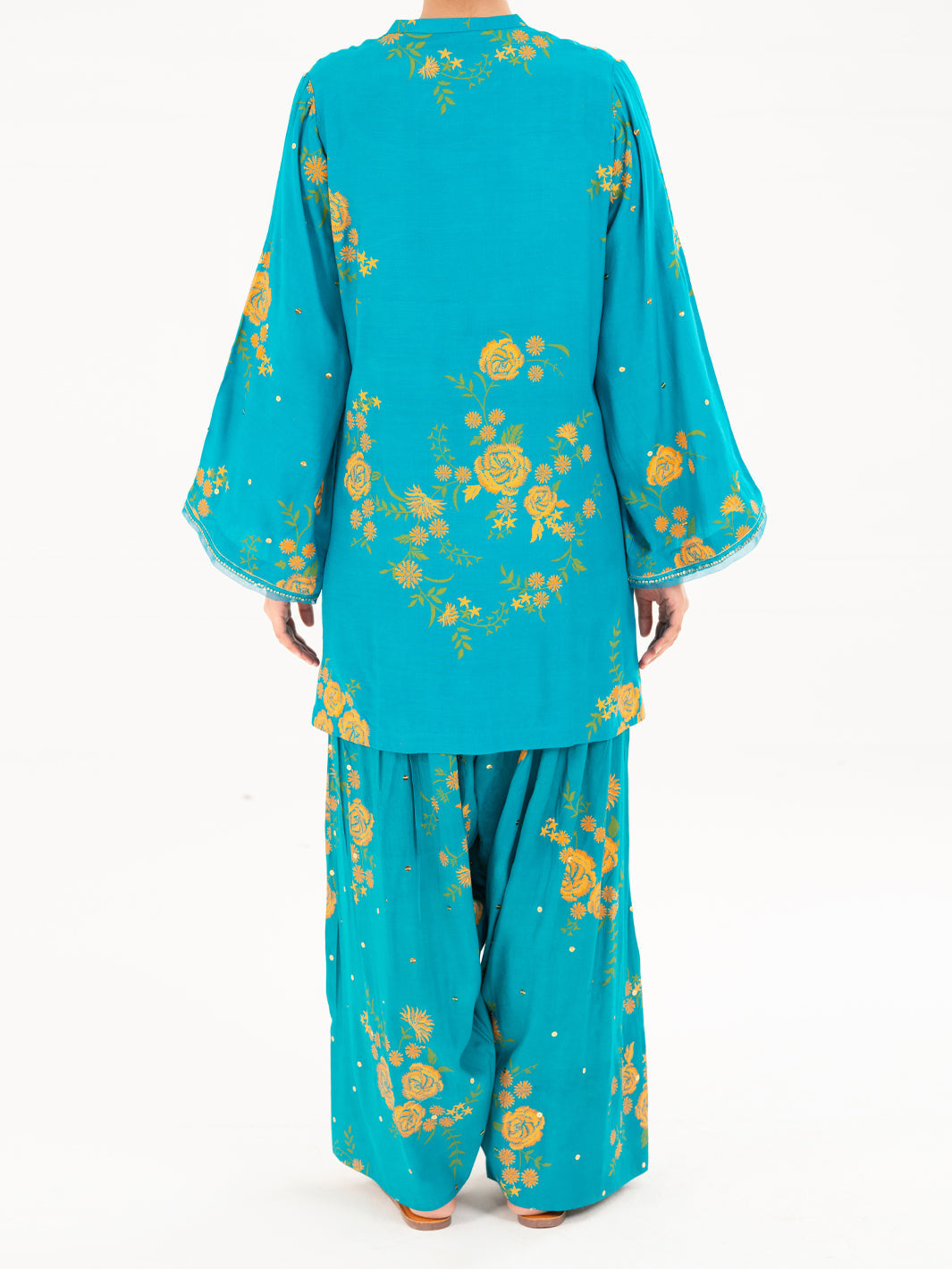 Ferozi Raw Silk 2Pc Stitched - ALP-2PS-LKS-2814
