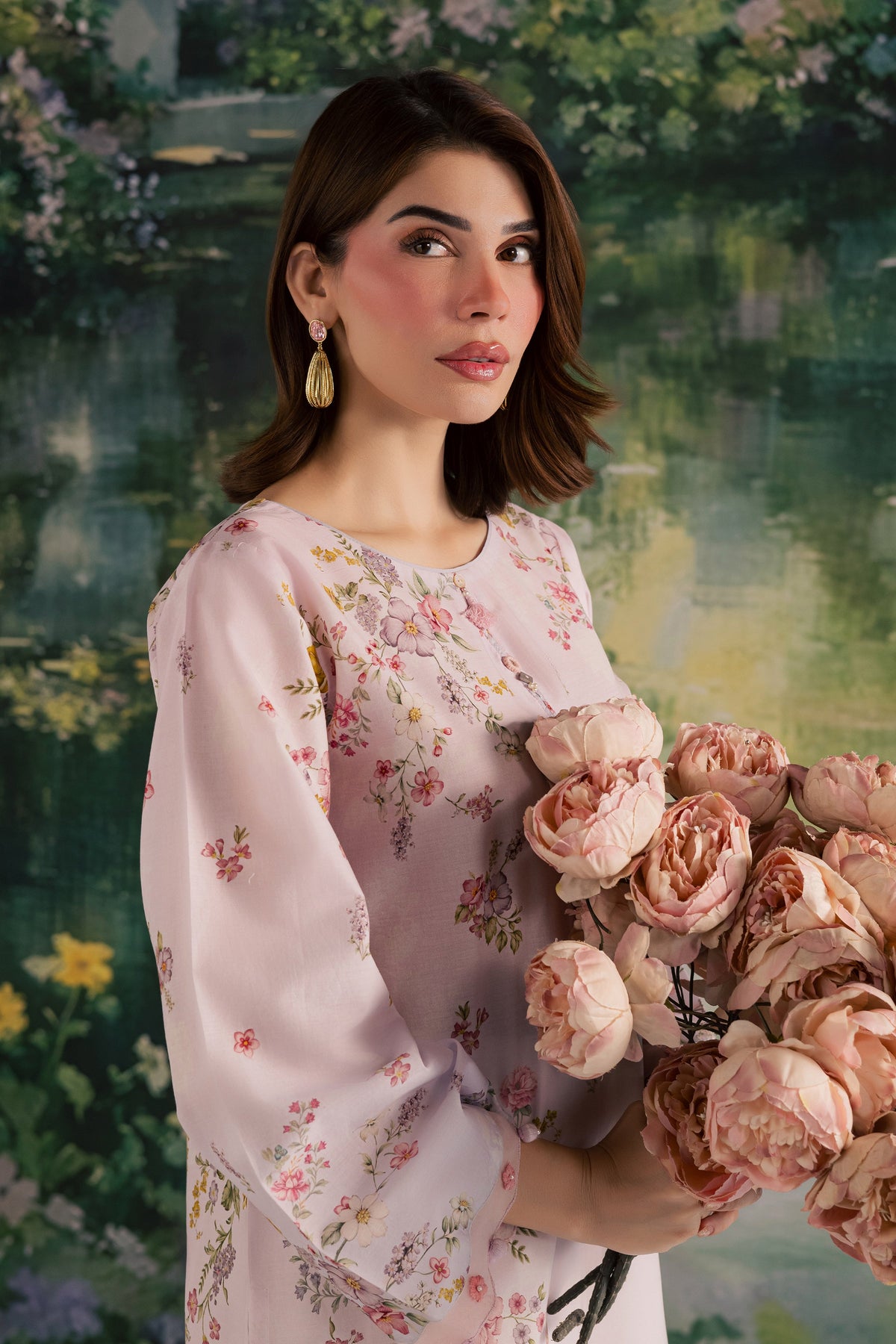Laurel 2Pc - Printed Lawn Dress
