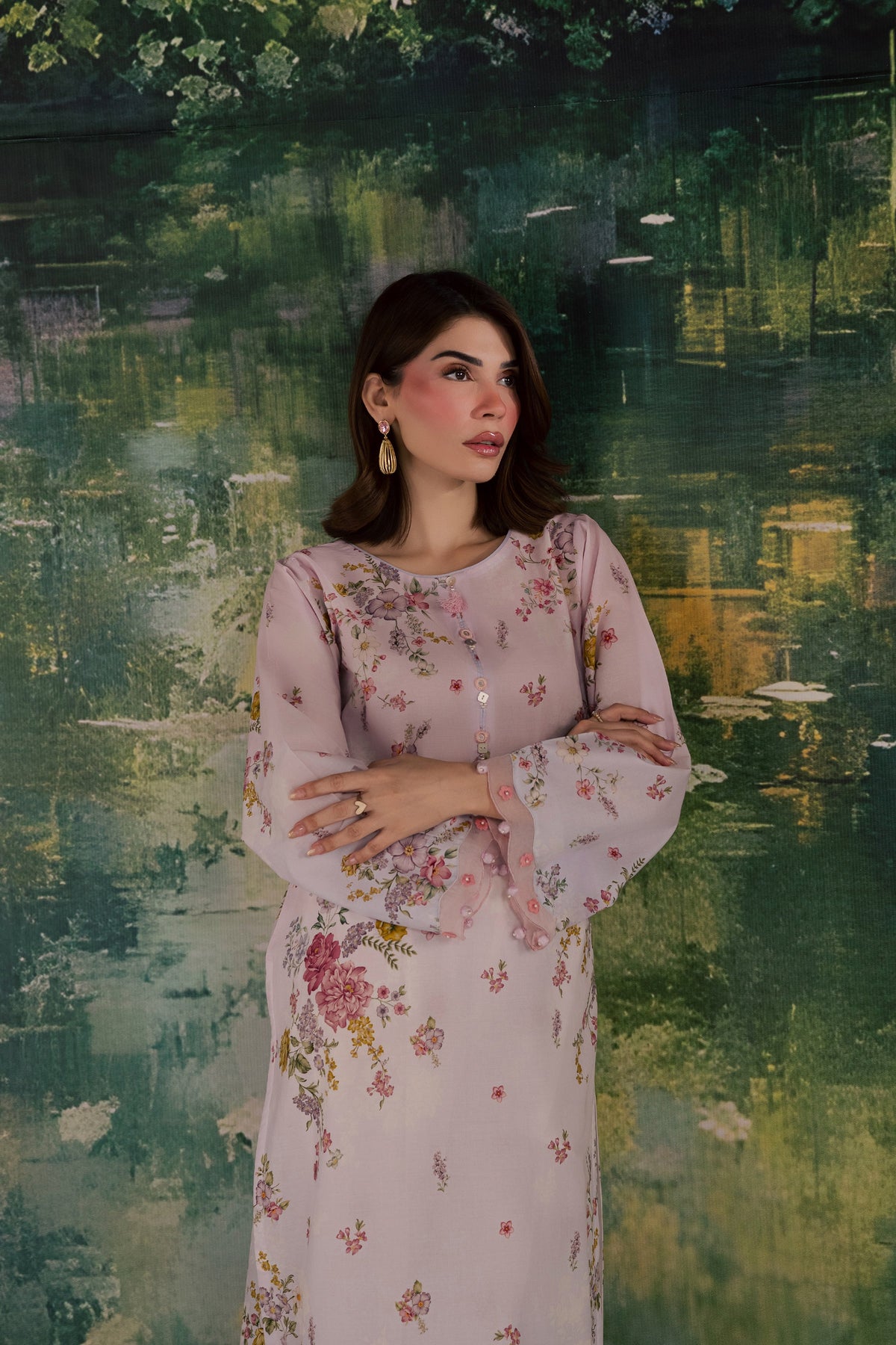 Laurel 2Pc - Printed Lawn Dress