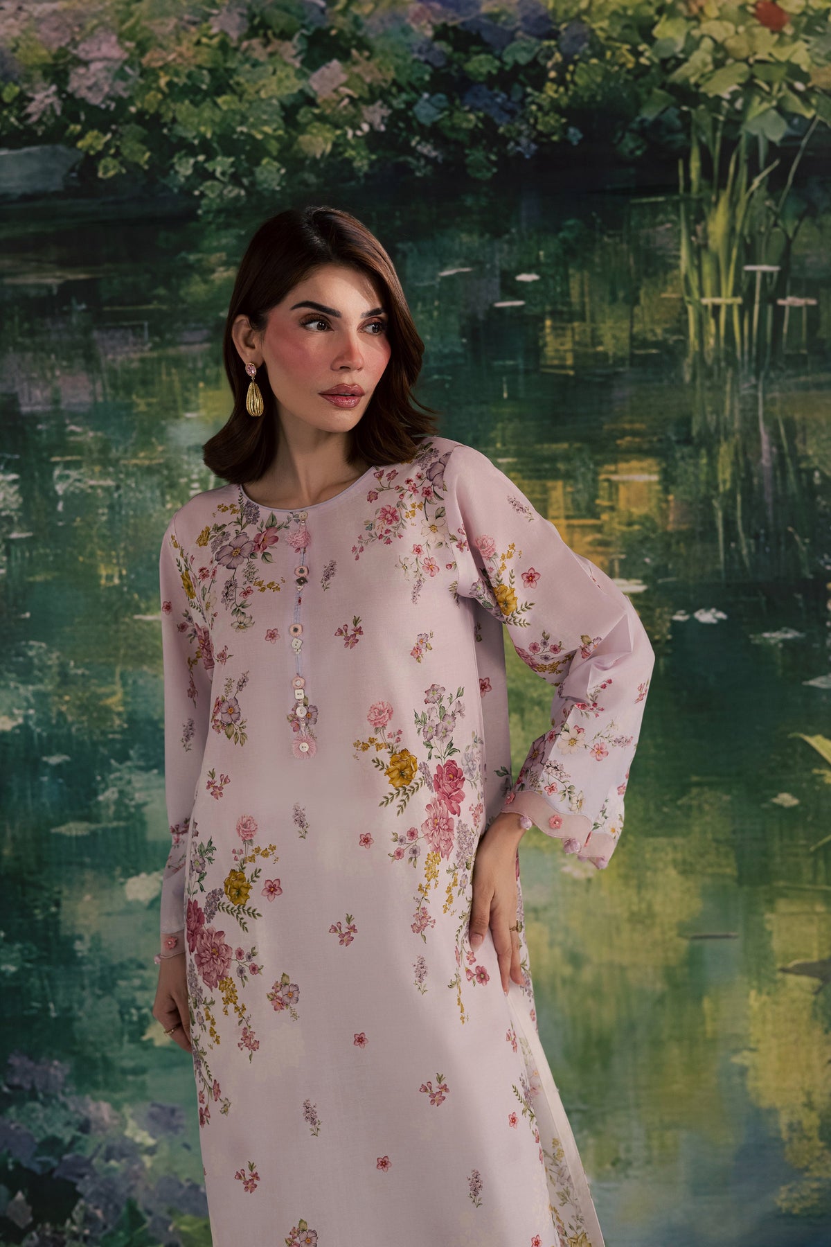 Laurel 2Pc - Printed Lawn Dress
