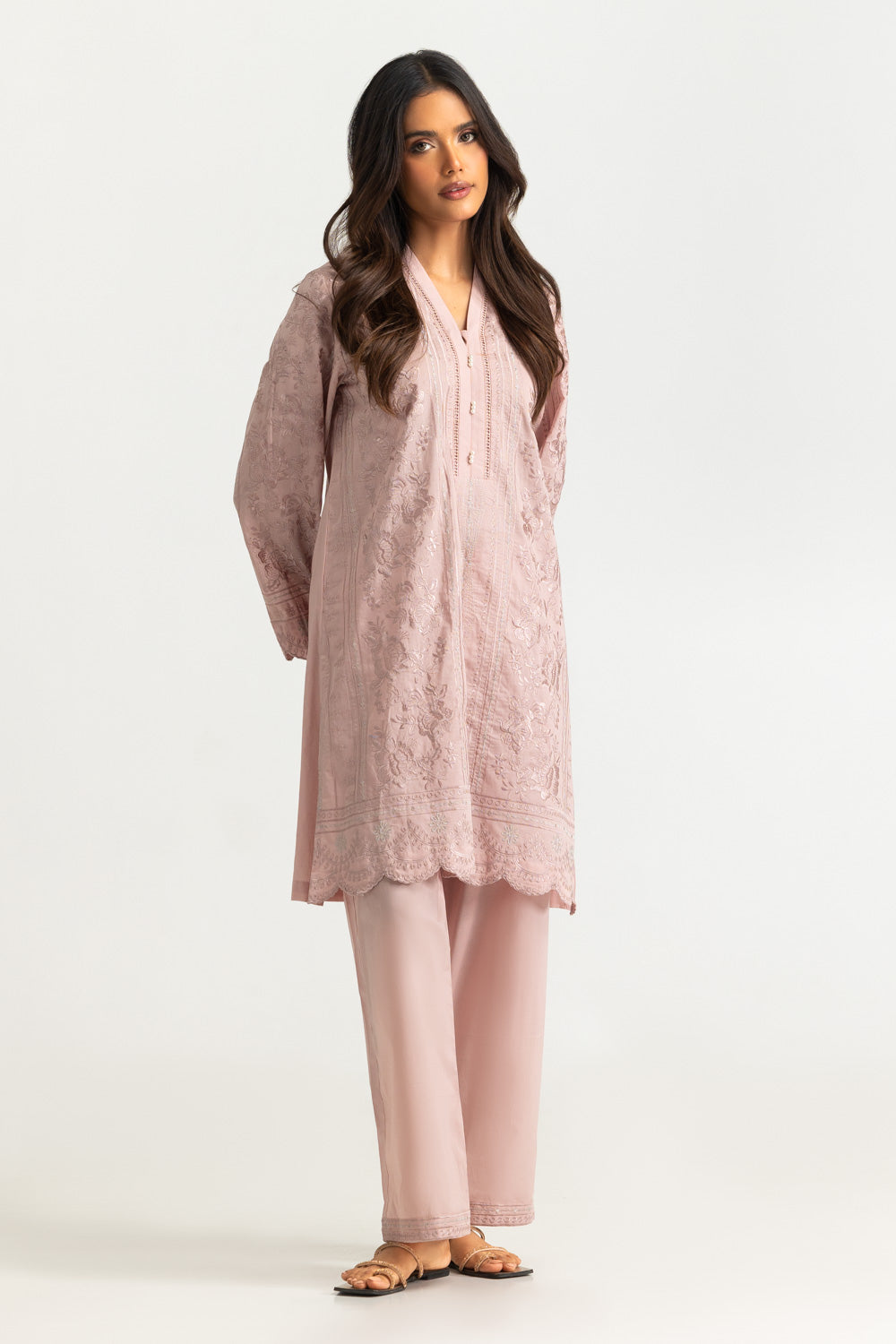 Lawn Embroidered Co-Ord Set