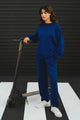 Embroidered Velvet Trousers(As Shown)