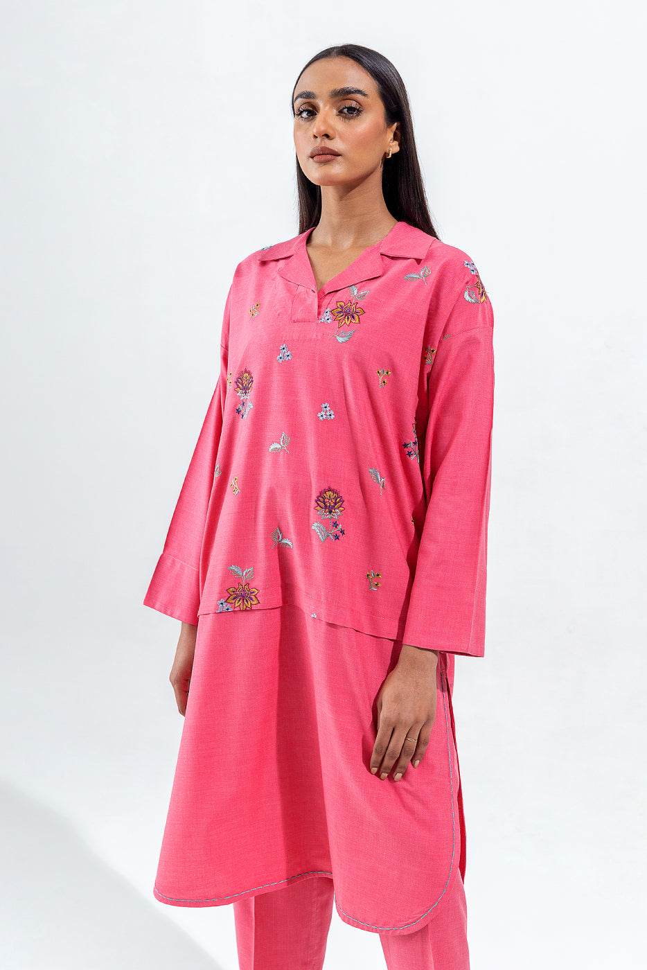 2 Piece Chambray Suit (Pret)