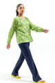 Printed Floral Collar Shirt